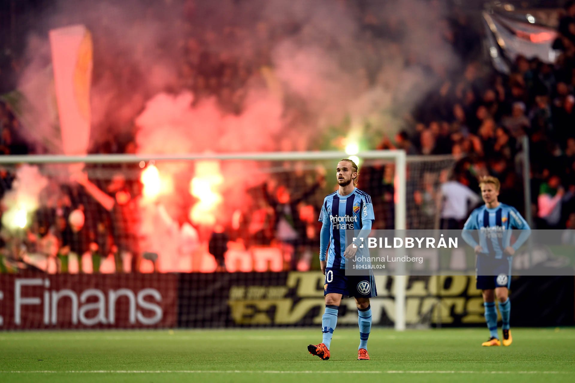 Djurgårdens Daniel Berntsen deppar