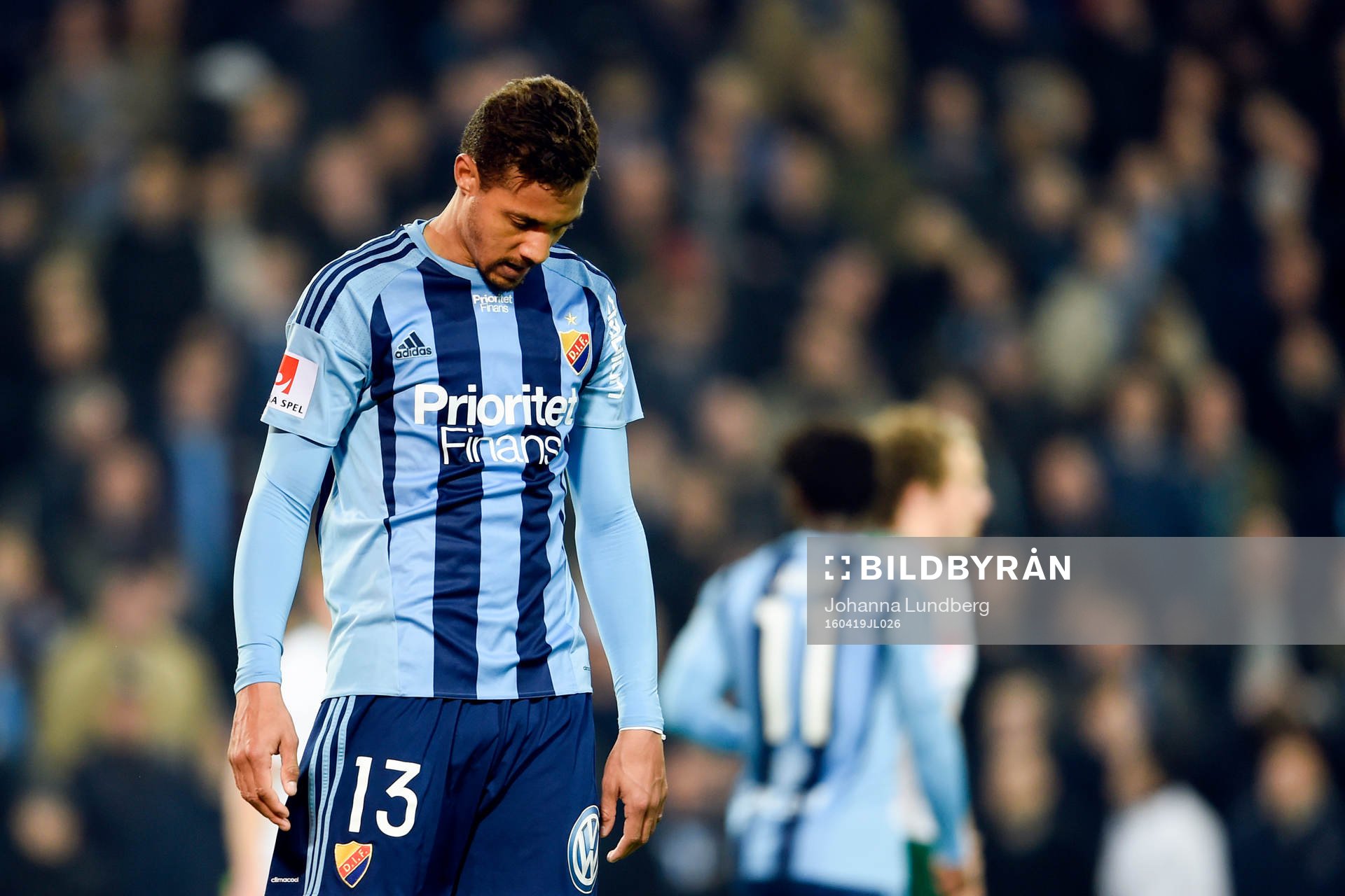 Djurgårdens Mathias Ranegie deppar