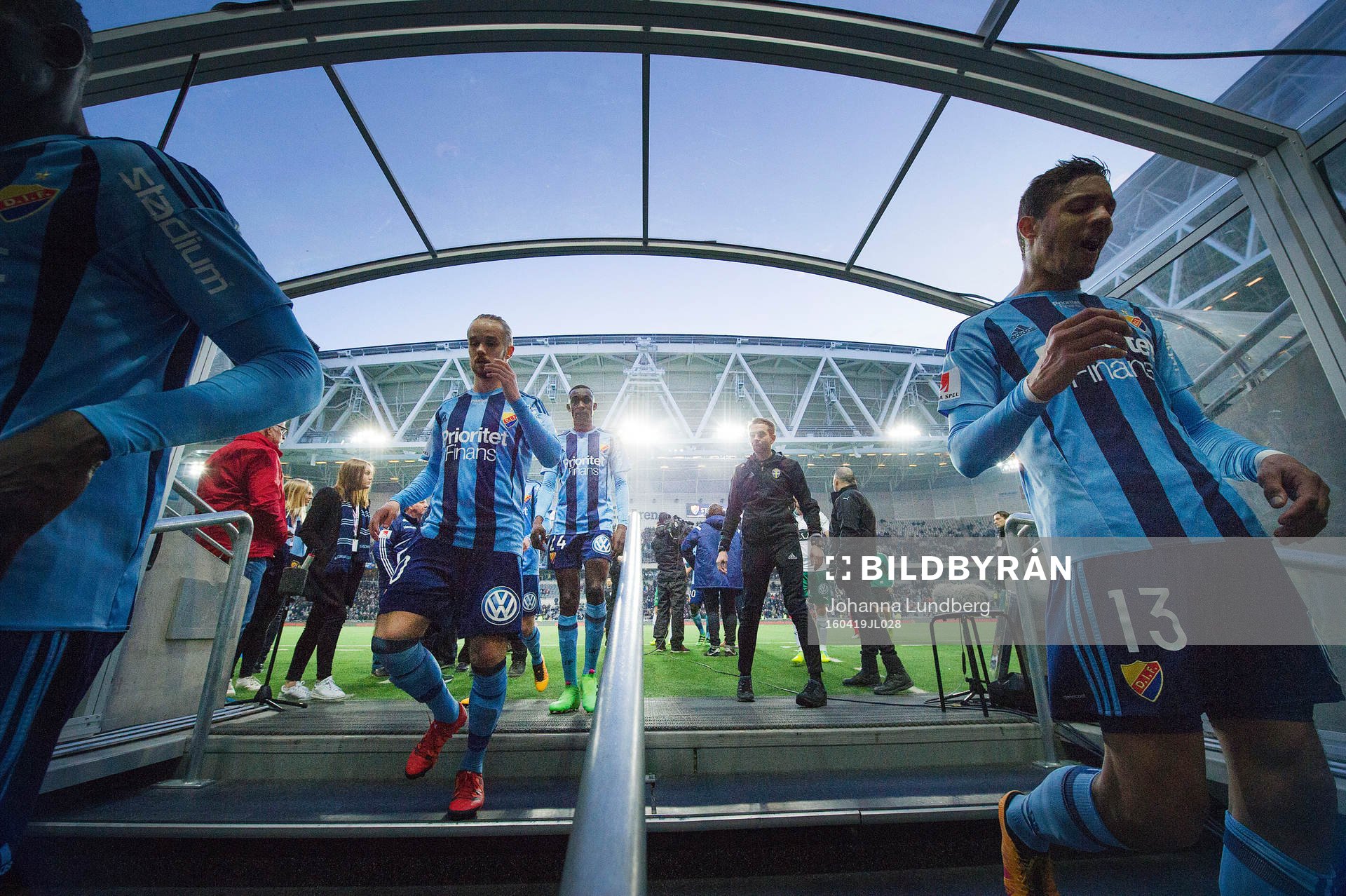 Djurgårdens Daniel Berntsen och Mathias Ranegie deppar