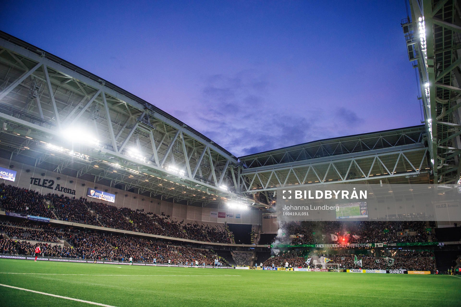 Översikt över Tele2 arena
