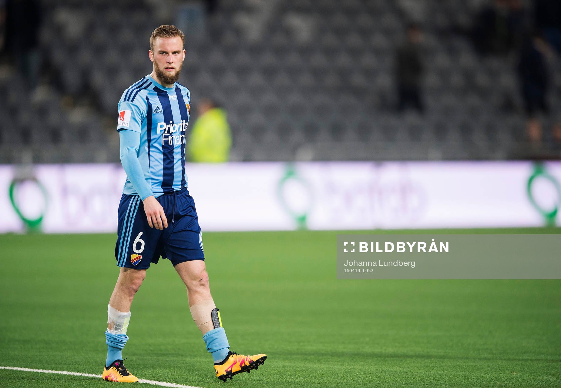 Djurgårdens Alexander Faltsetas deppar