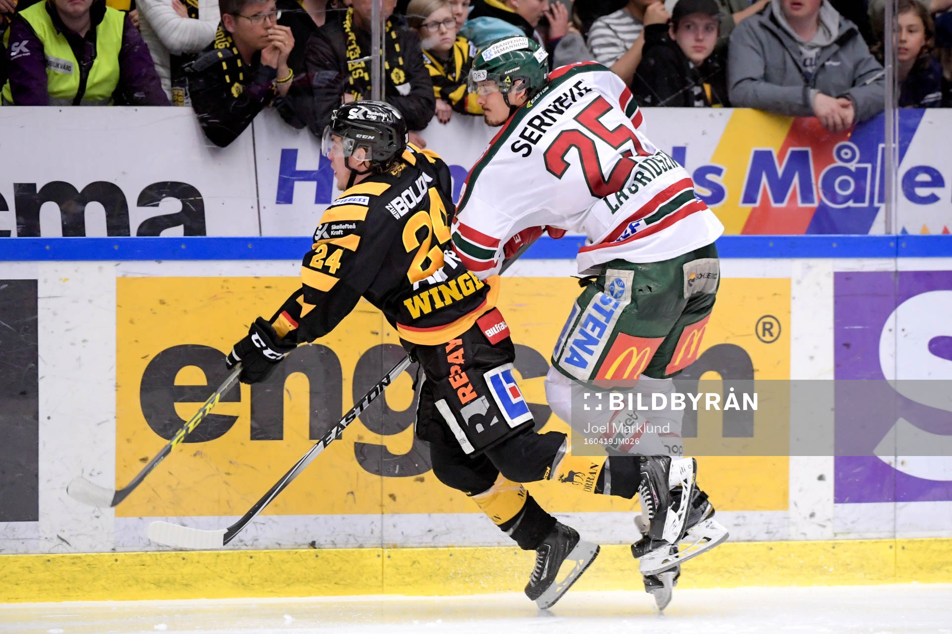 Skellefteås Andreas Wingerli och Frölundas Oliver
