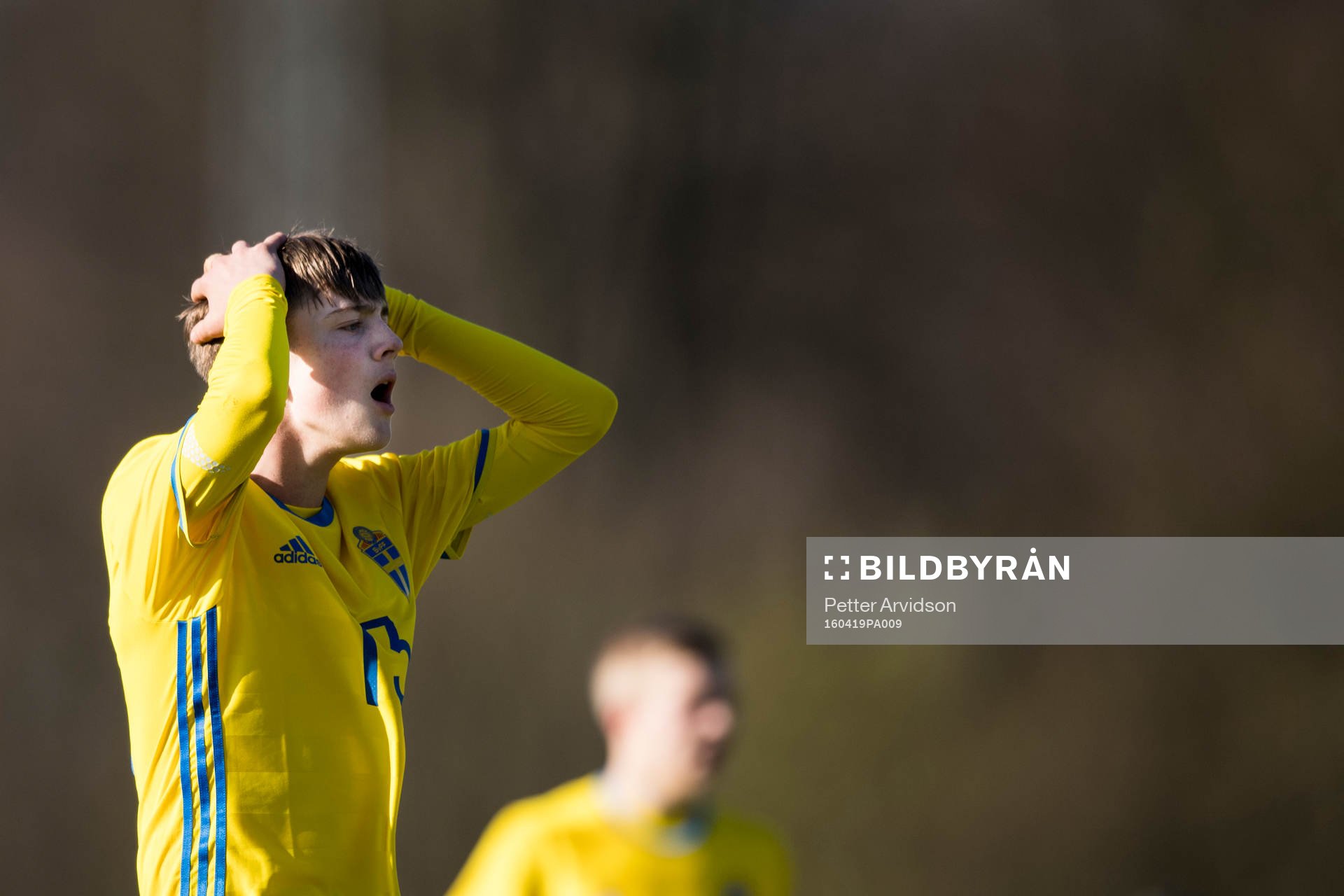 Sveriges Albin Mörfelt deppar
