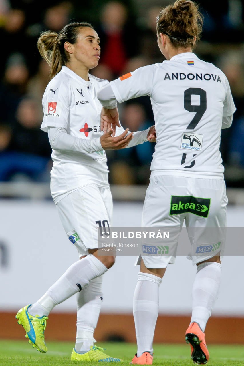 Rosengårds Marta Viera Da Silva och Rosengårds Nataša