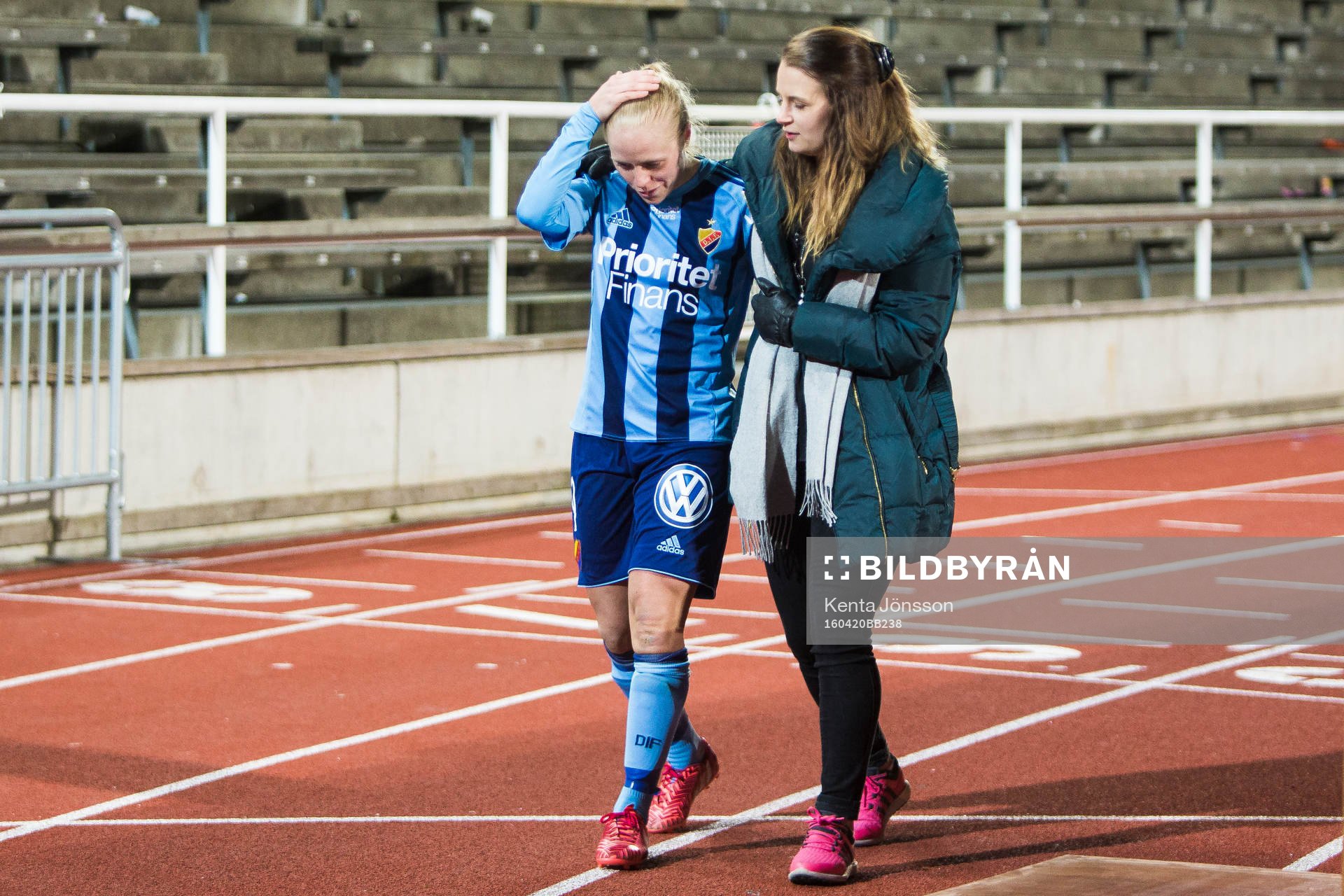 Djurgårdens Mia Jalkerud deppar