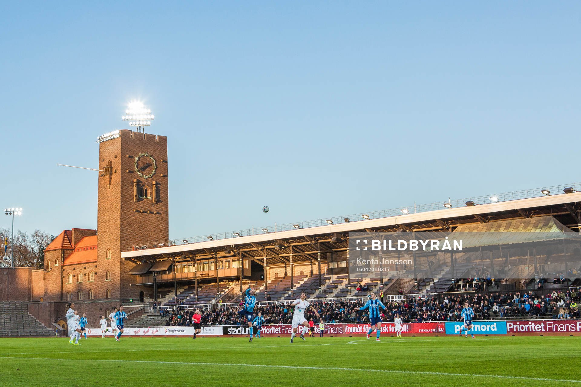 Vy över Stockholms Stadion