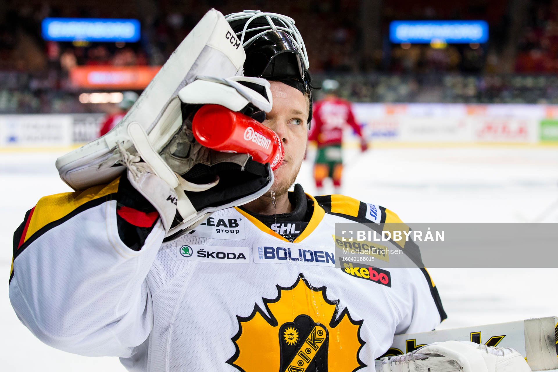 Skellefteås målvakt Johan Backlund