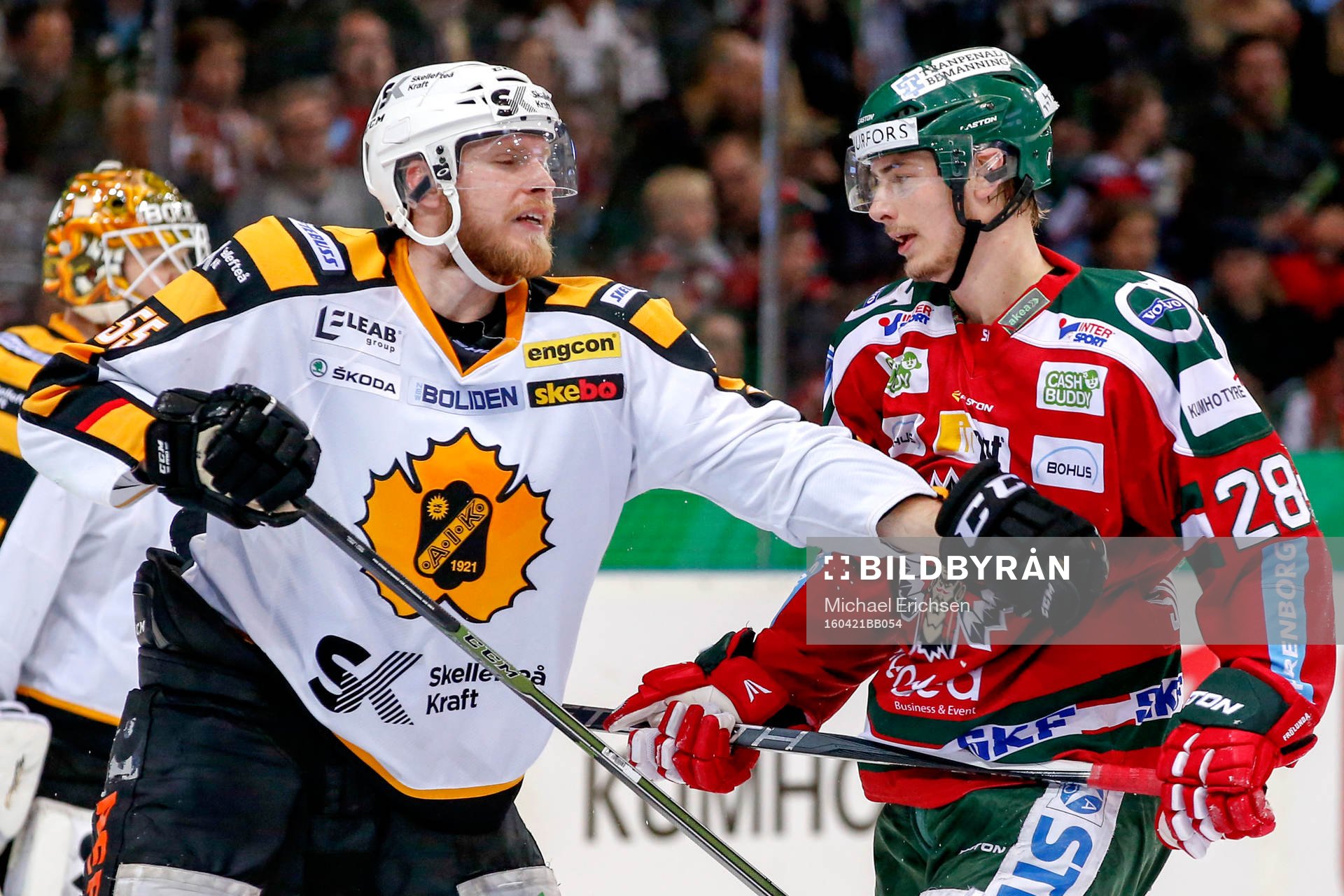 Skellefteås Alexander Urbom och Frölundas Johan Sundström