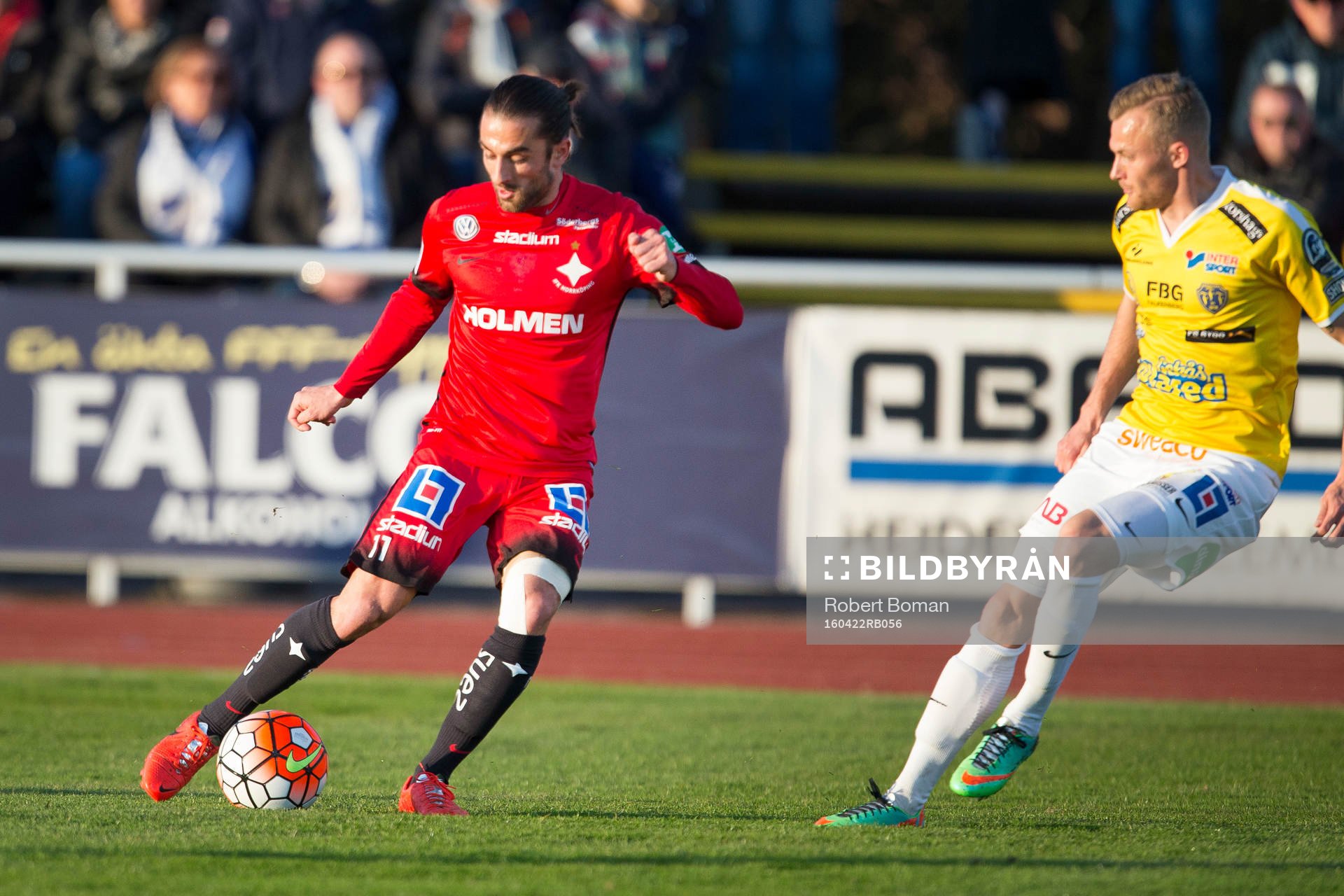 Norrköpings Christopher Telo och Falkenbergs Rasmus