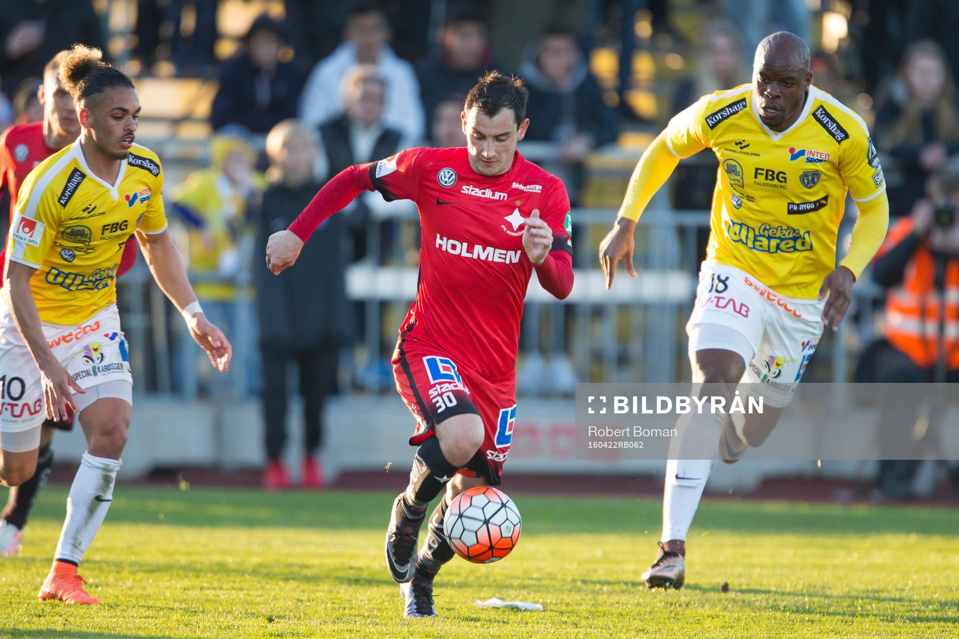 Falkenbergs Alexander Jakobsen och Norrköpings Nikola