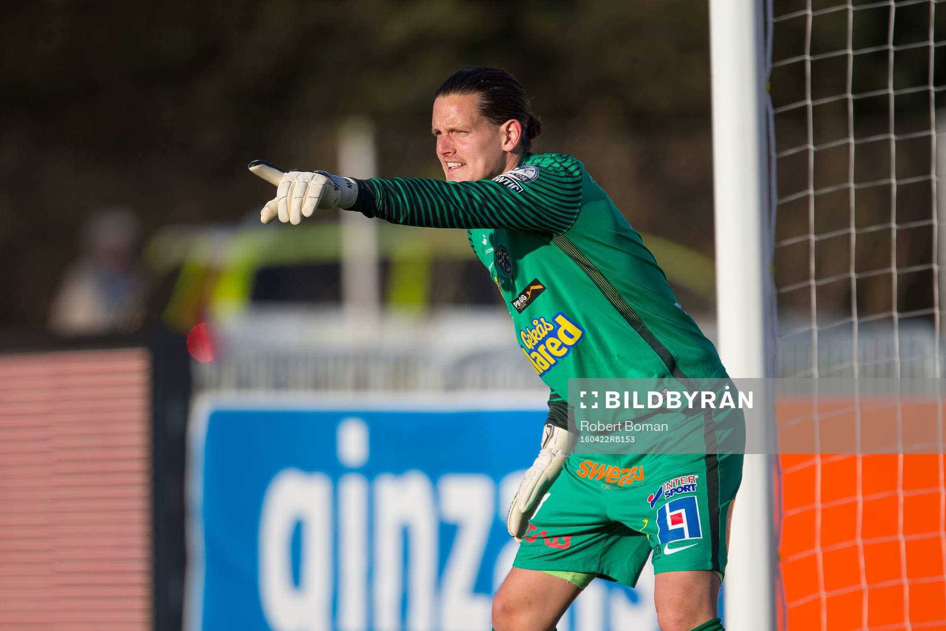 Falkenbergs målvakt Otto Martler