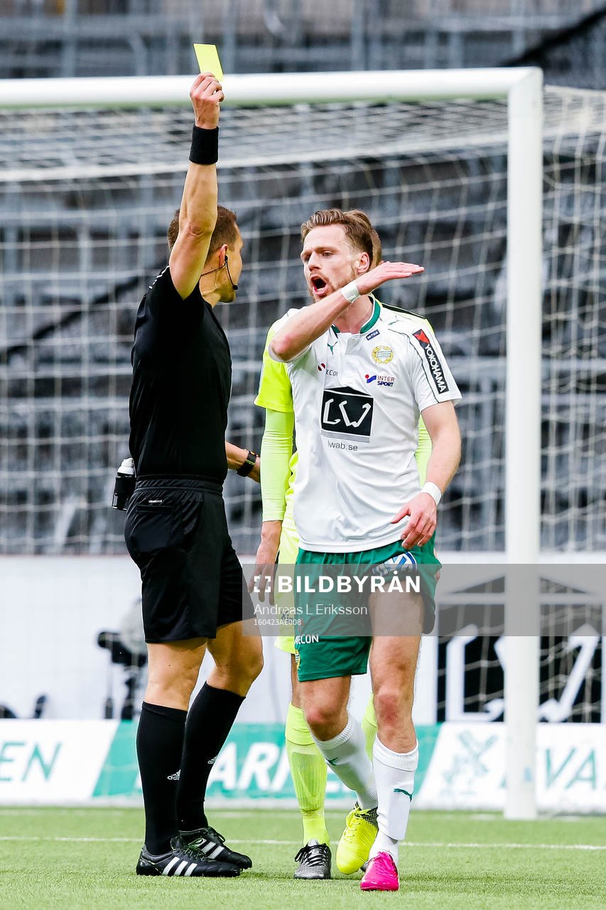 Hammarbys Arnor Smarason varnas