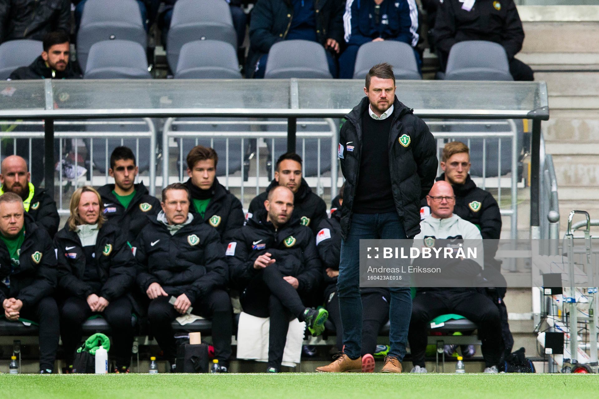 Jönköpings tränare Jimmy Thelin