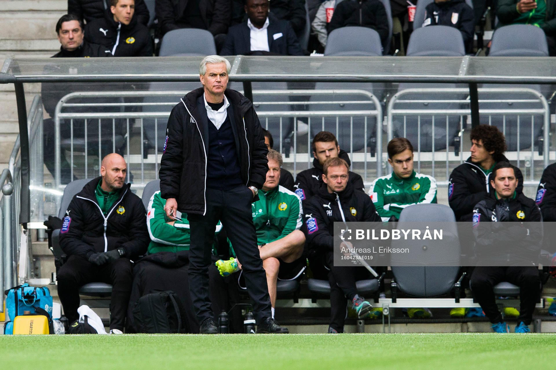 Hammarbys tränare Nanne Bergstrand