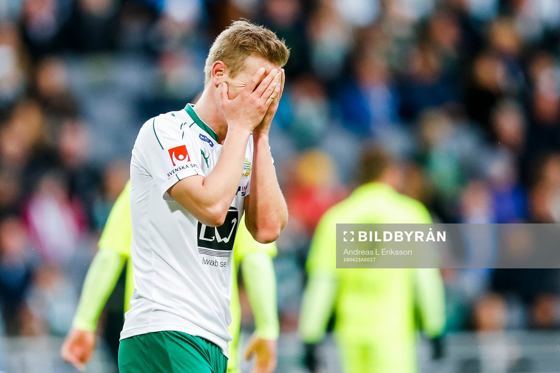 Hammarbys Erik Israelsson deppar