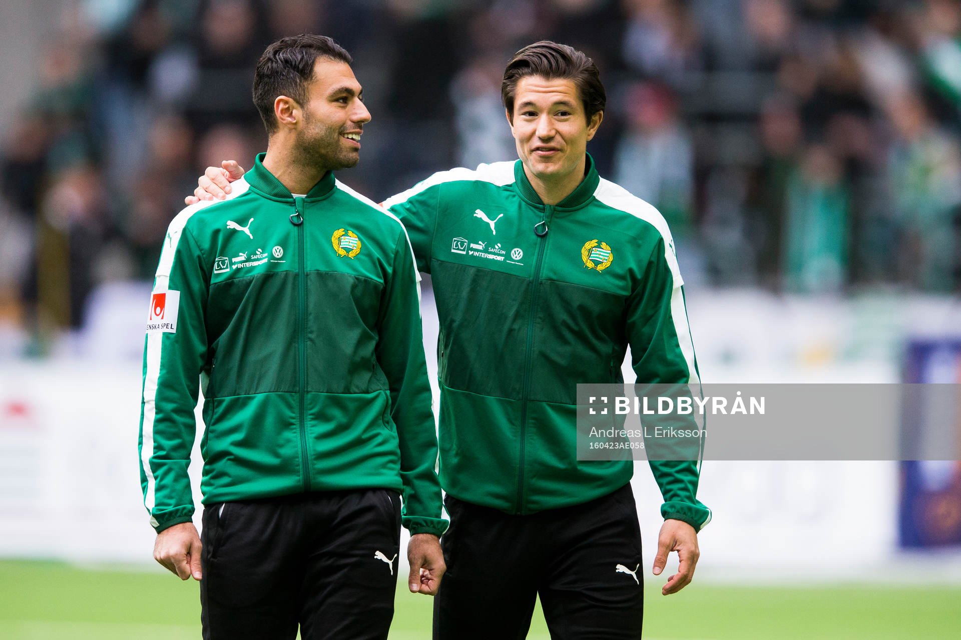 Hammarbys Imad Khalili och David Boo Wiklander
