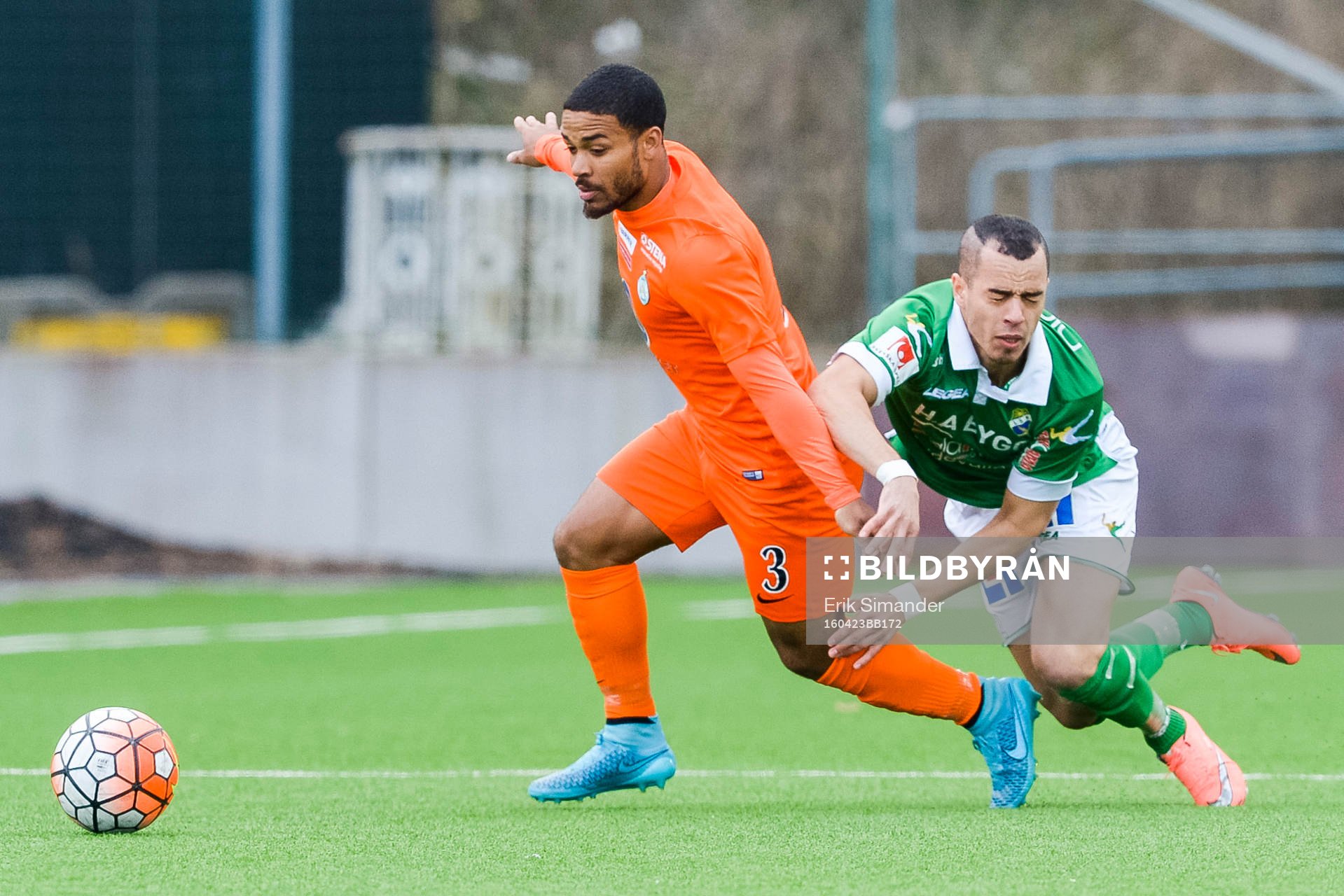Ljungskiles Ahmed El-Amrani och Athletics Jernade Meade