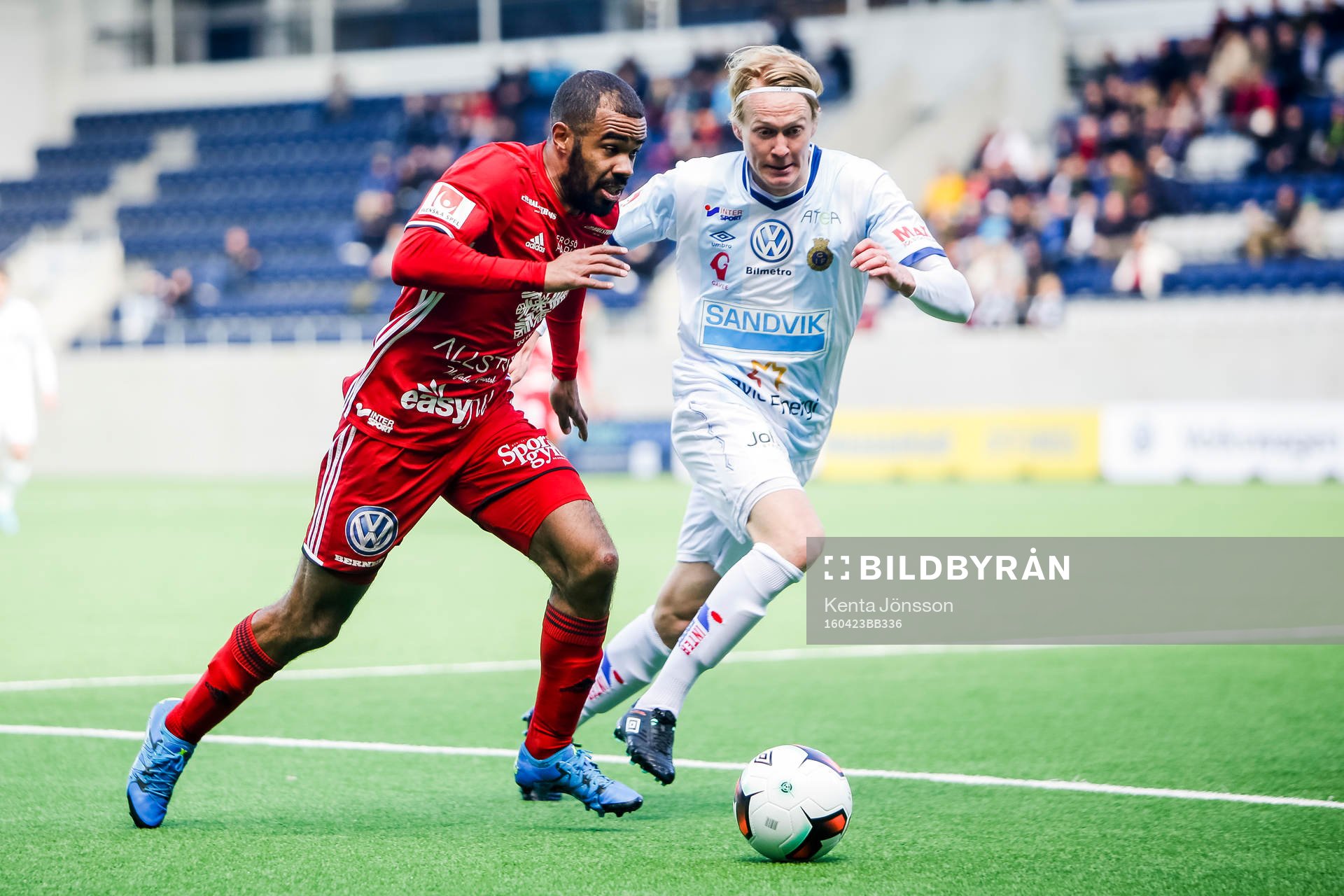 Östersunds Alex Dyer och Gefles Jesper Florén