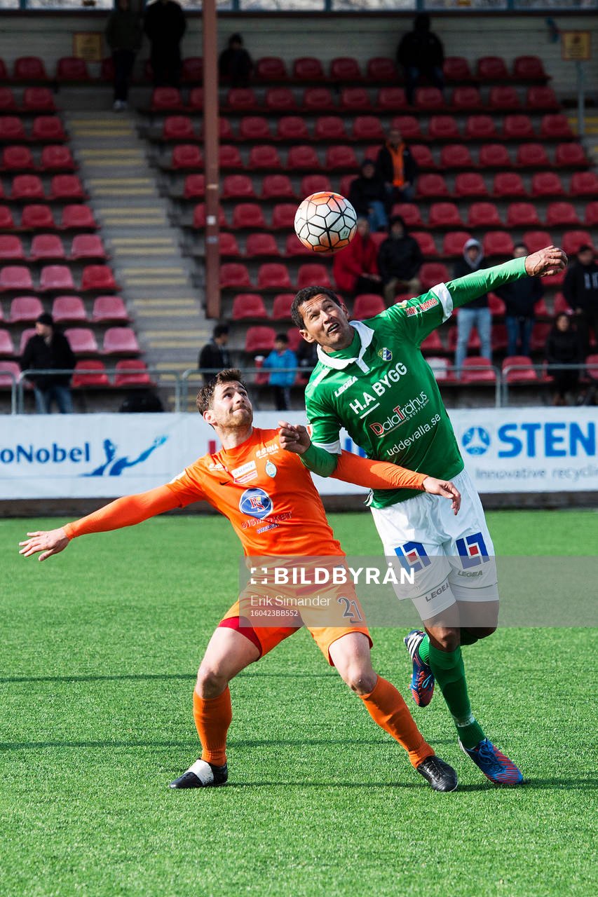 Ljungskiles Josemar da Santa Silva och Athletics Carlos