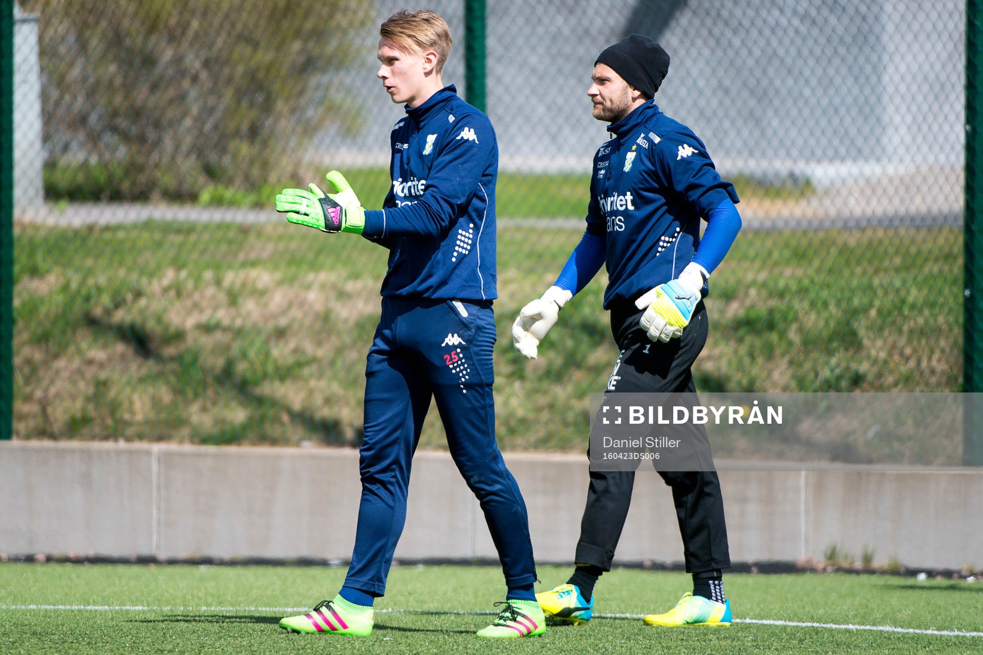 IFK Göteborgs målvakt Pontus Dahlberg och målvakt John