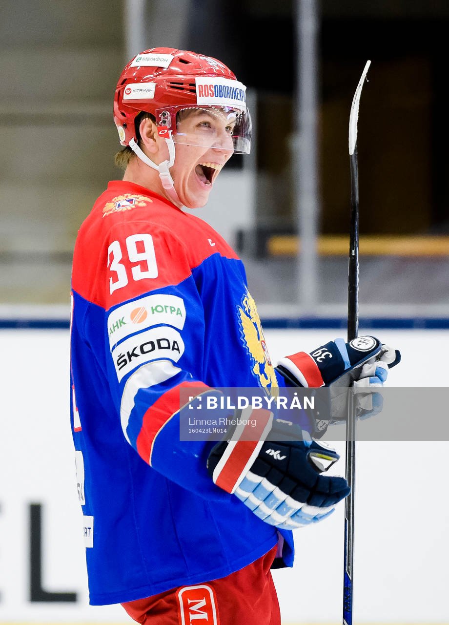 Rysslands Stepan Sannikov jublar