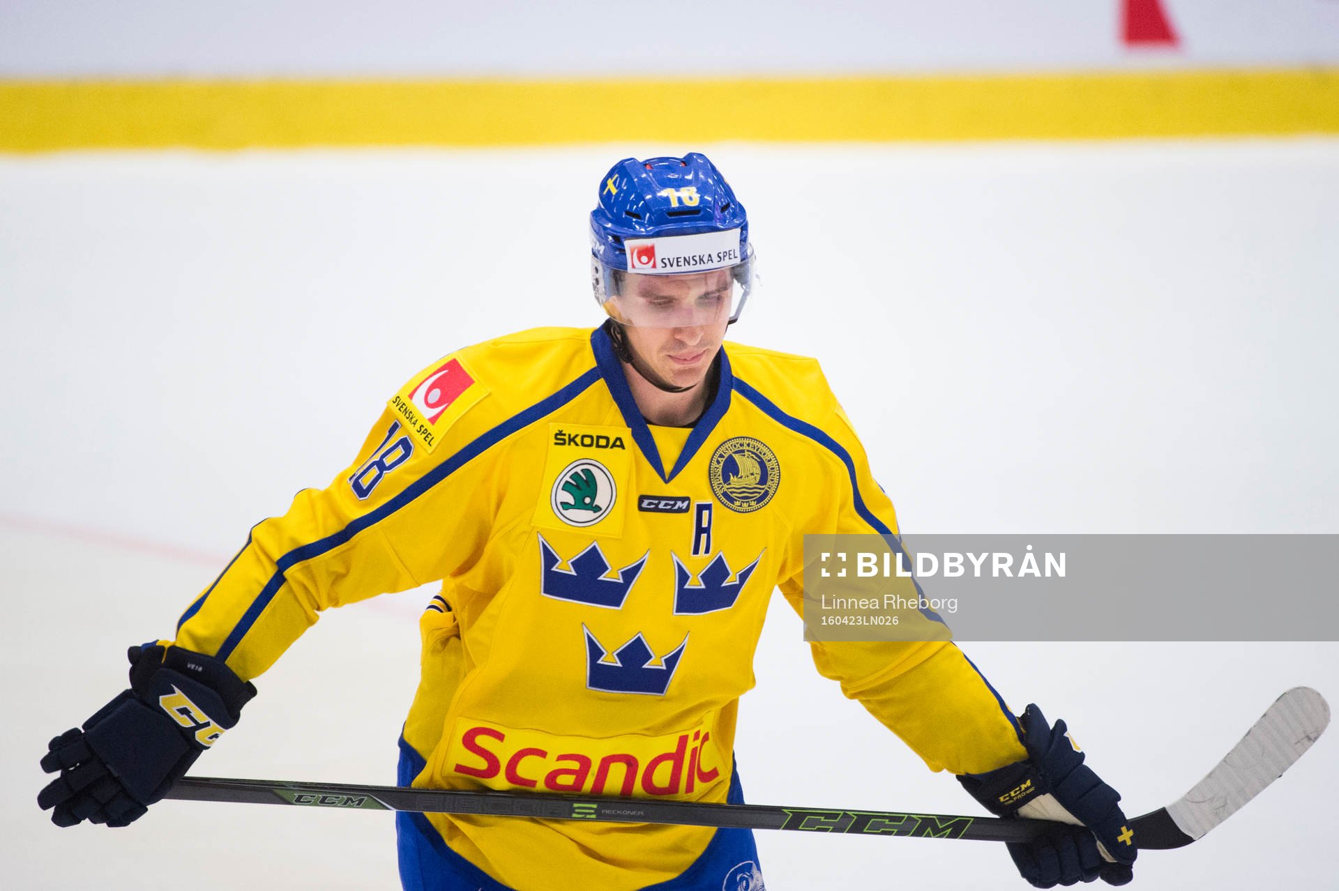 Sveriges Mikael Backlund ser deppig ut