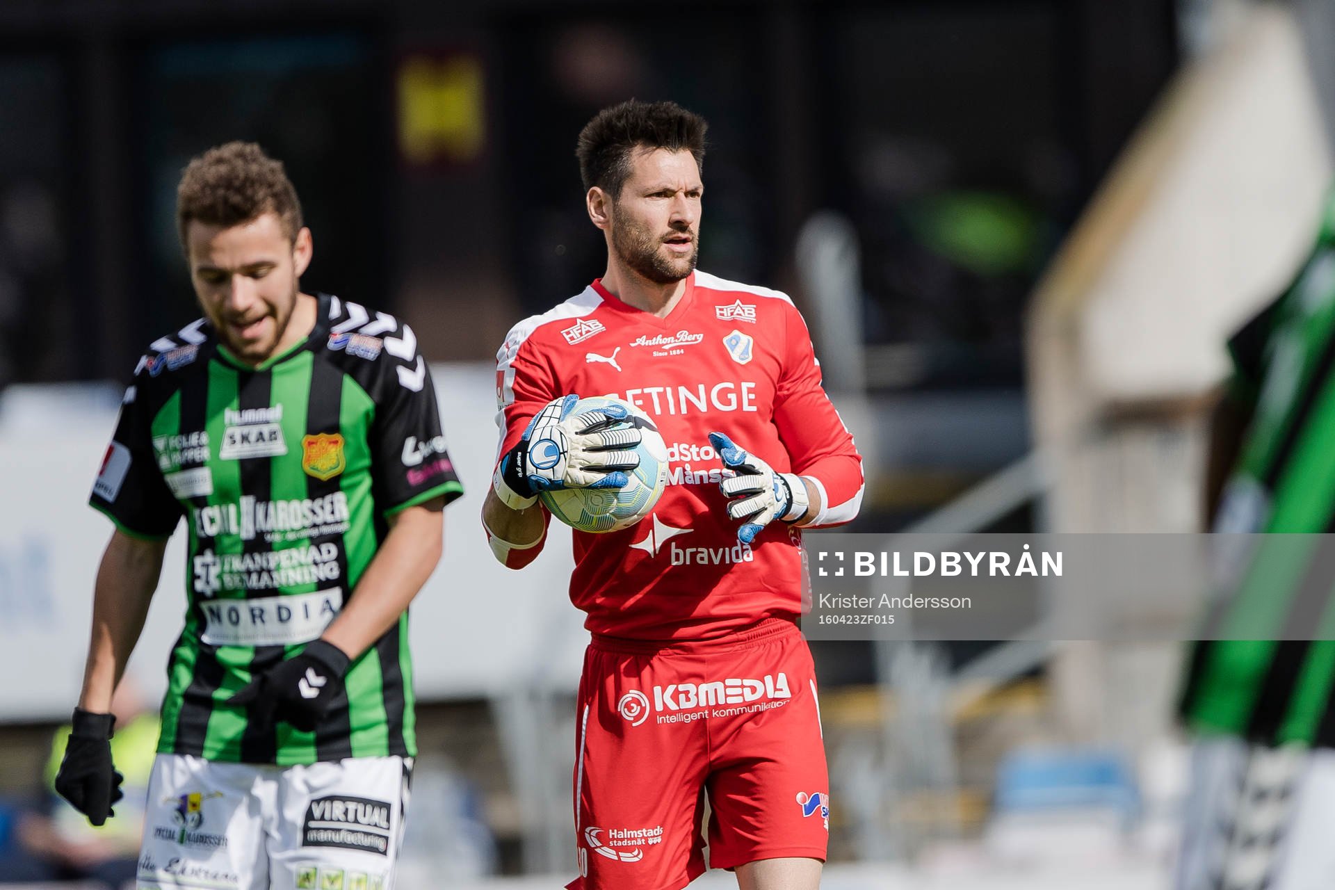 Halmstads målvakt Stojan Lukic