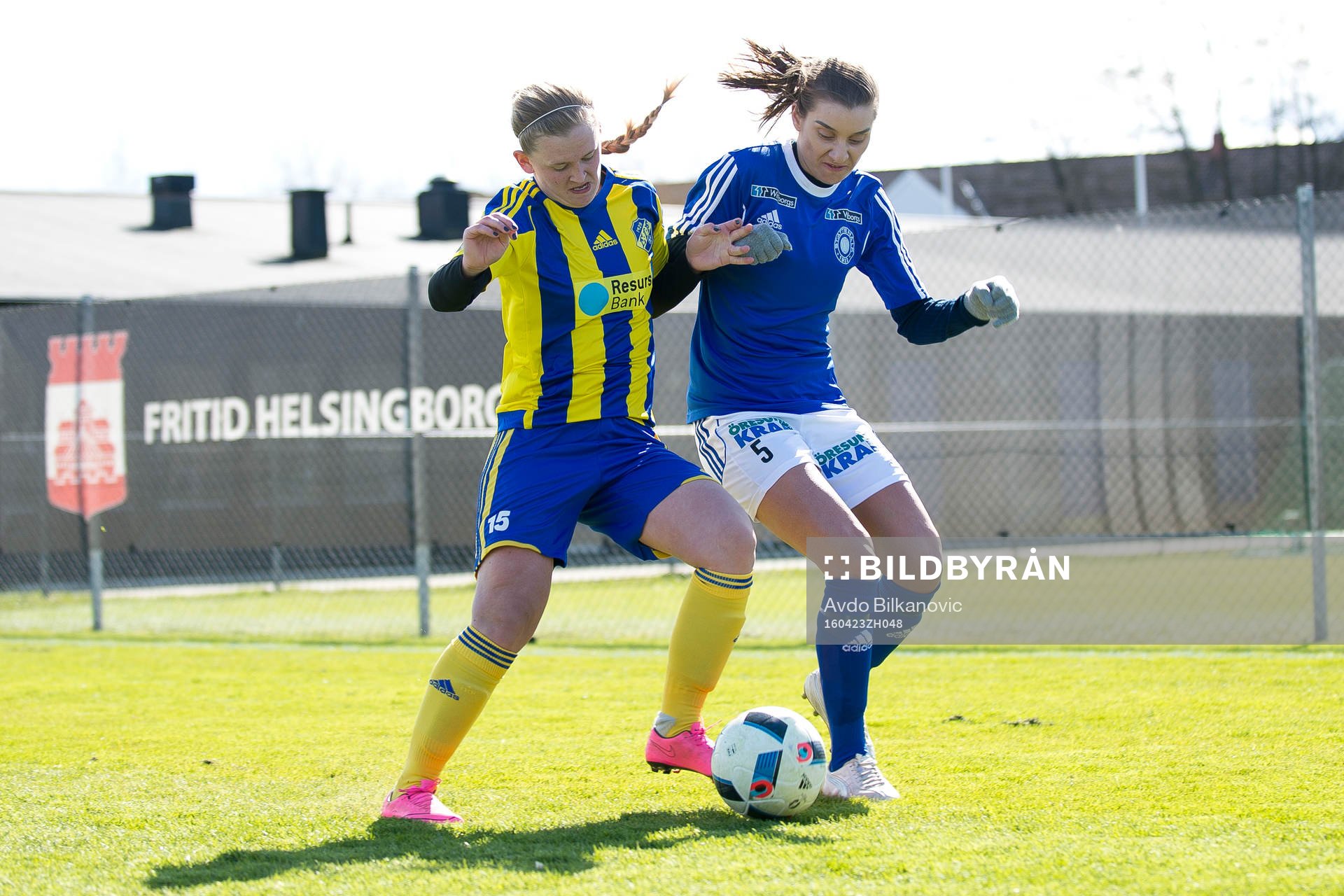 Eskilsminnes Linnea Tapper och Stattenas Dafina Memedov