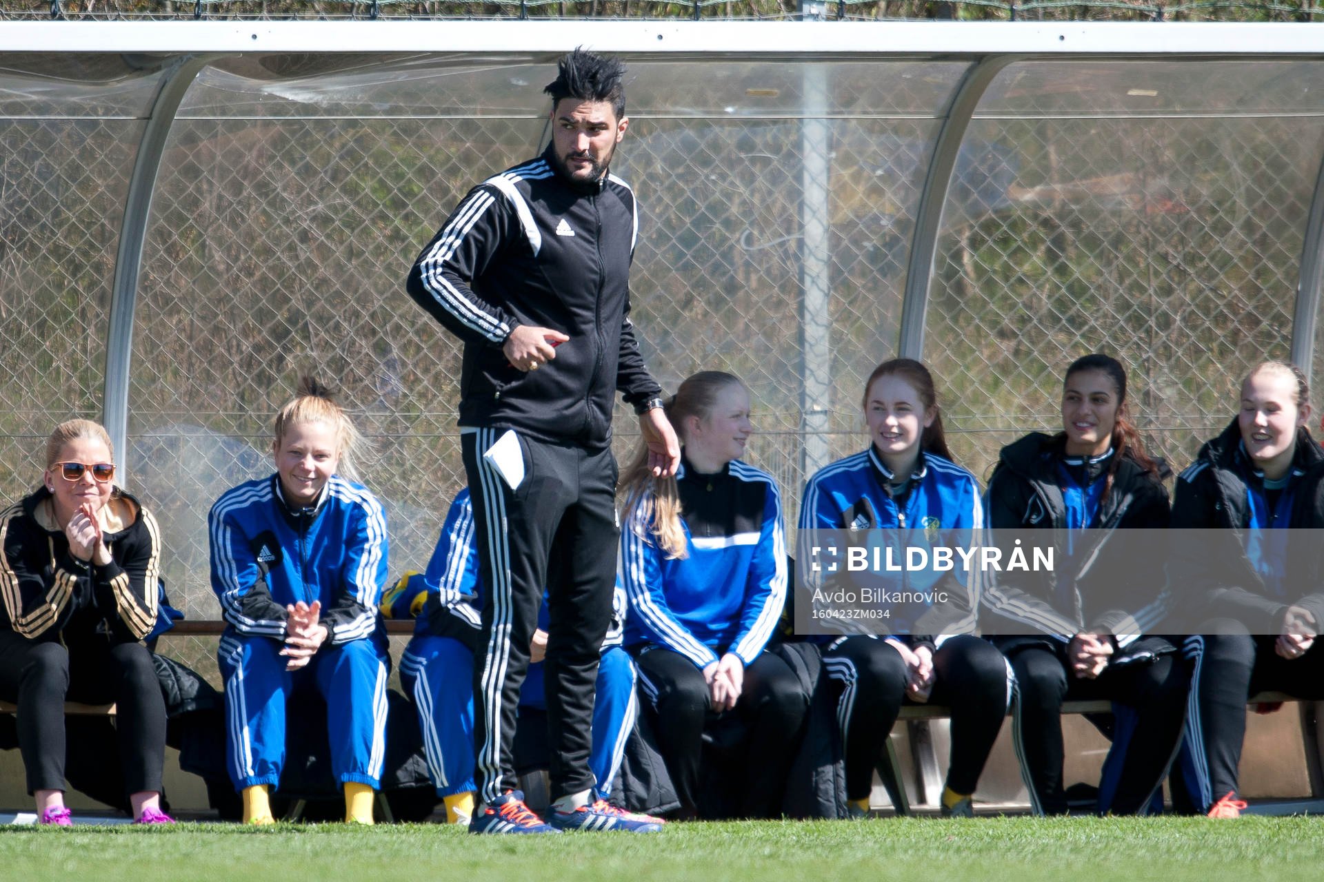 Eskilsminnes tränare Ashkan Esfandi
