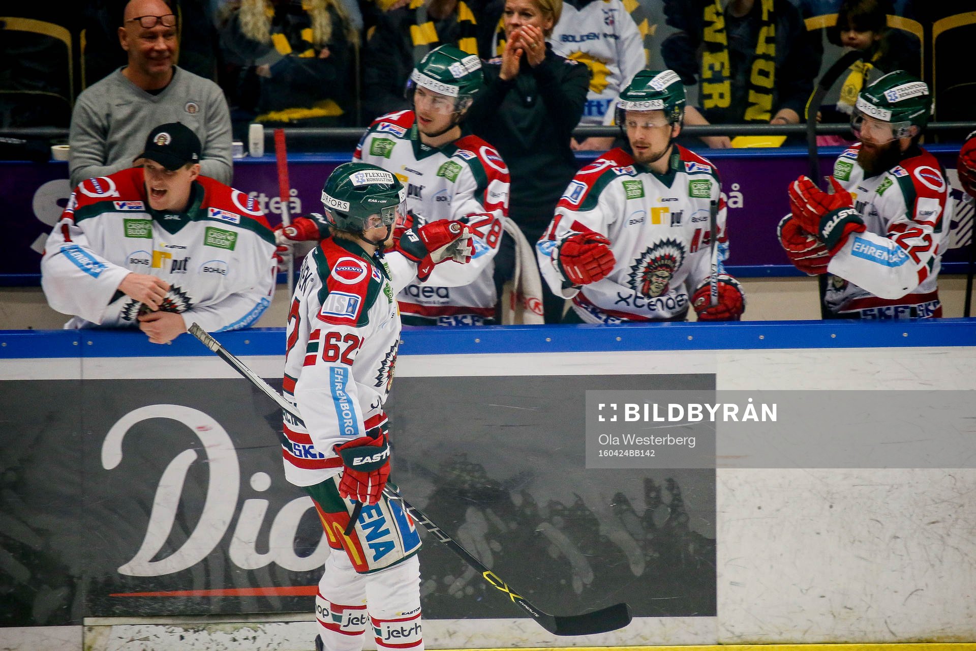 Frölundas Artturi Lehkonen jublar