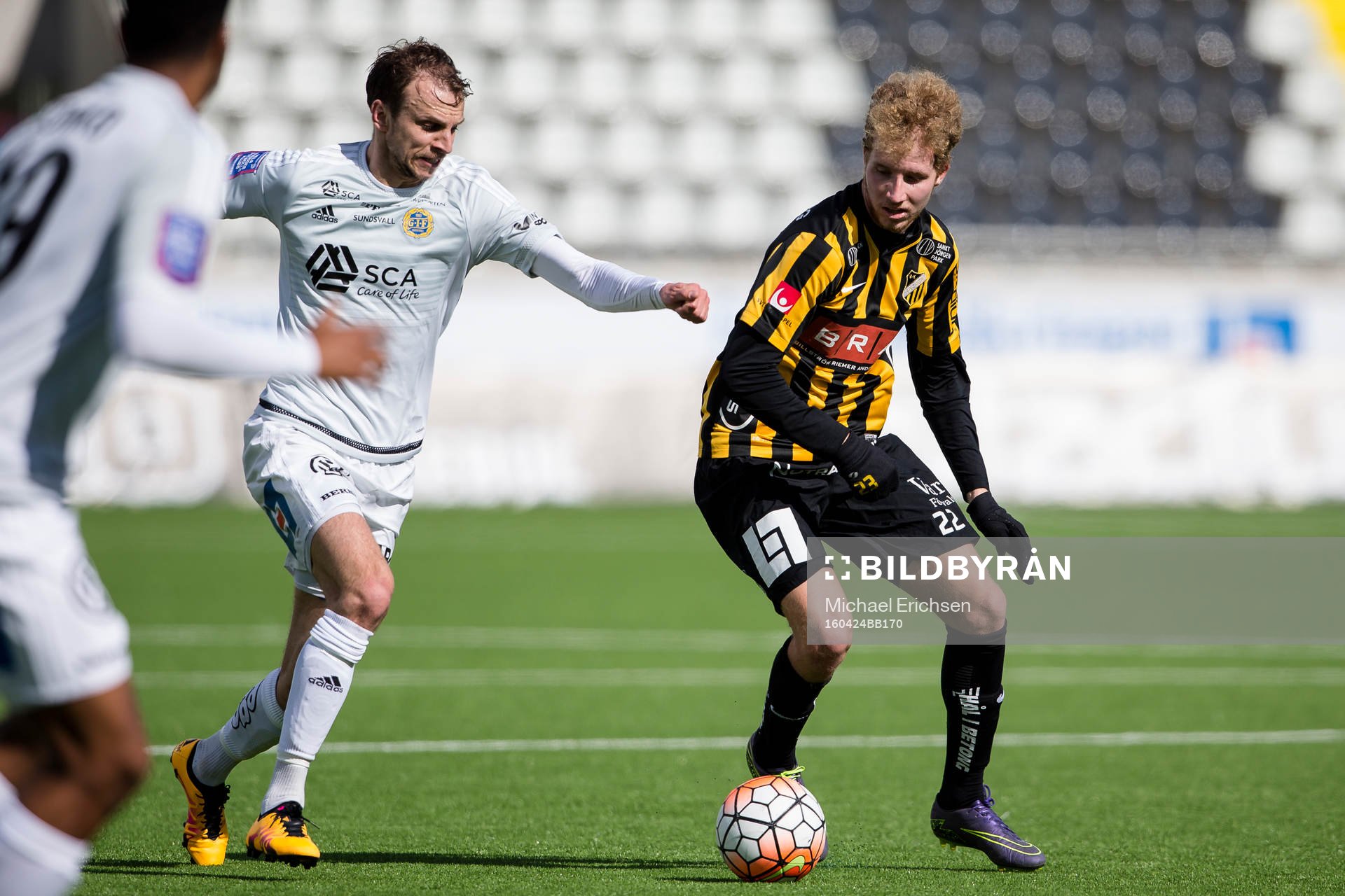 Sundsvalls Lars Christian Krogh Gerson mot Häckens Samuel