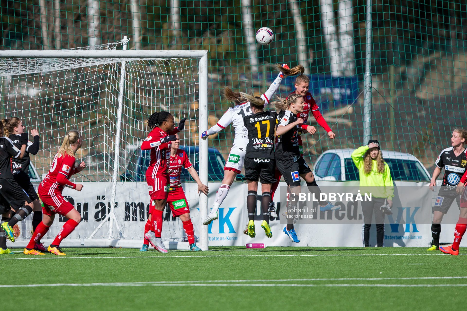 kamp framför Piteås mål