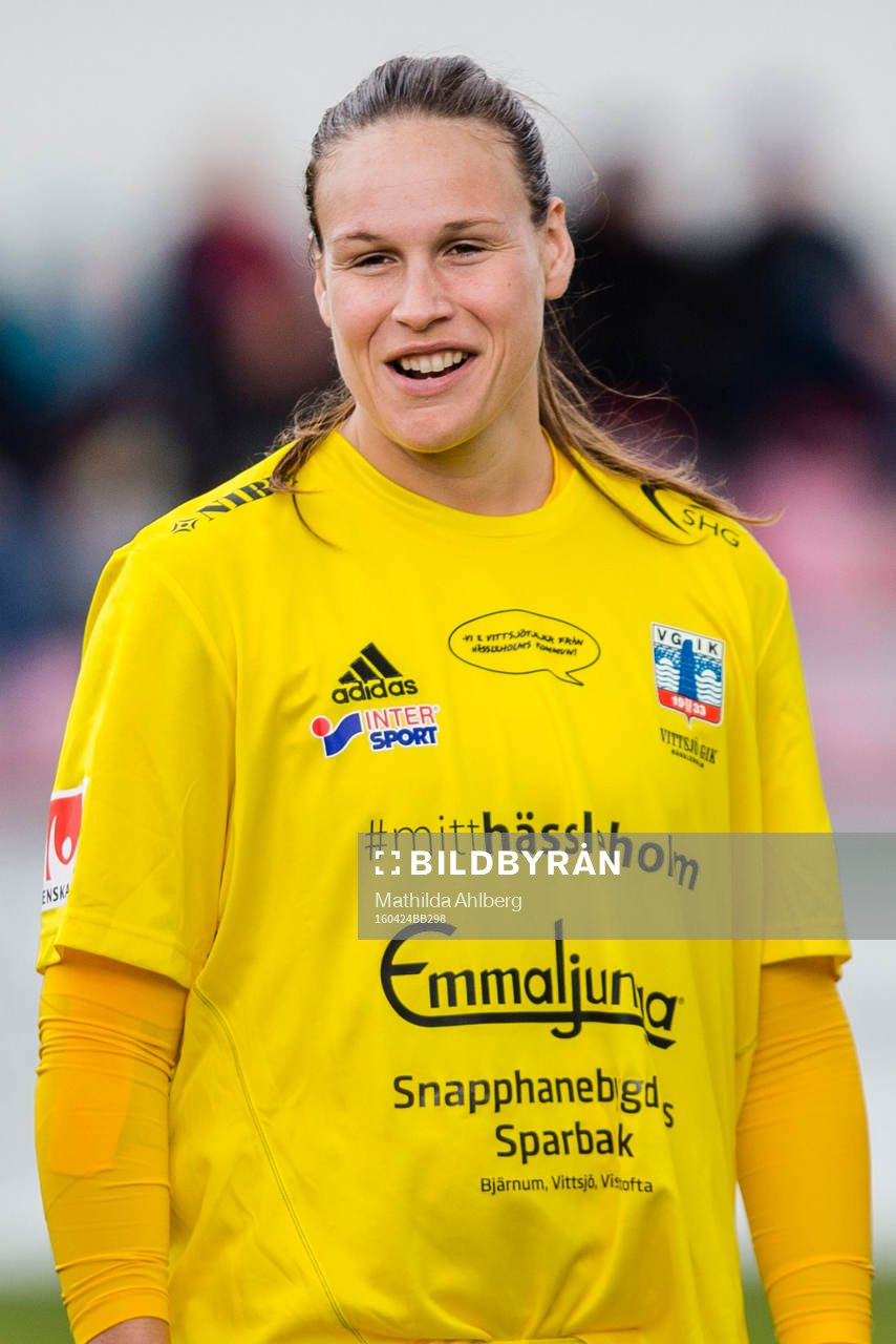 Vittsjös målvakt Katlynn Fraine