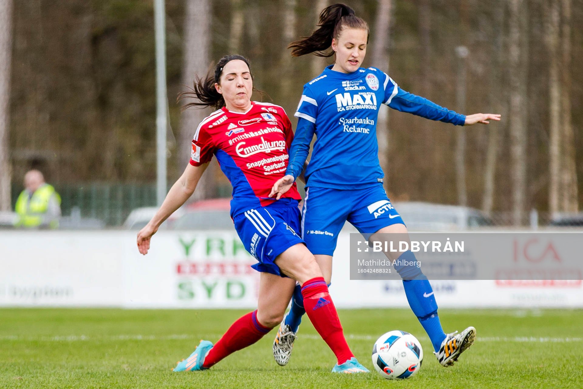 Vittsjös Clara Markstedt och Eskilstunas Emma Jansson