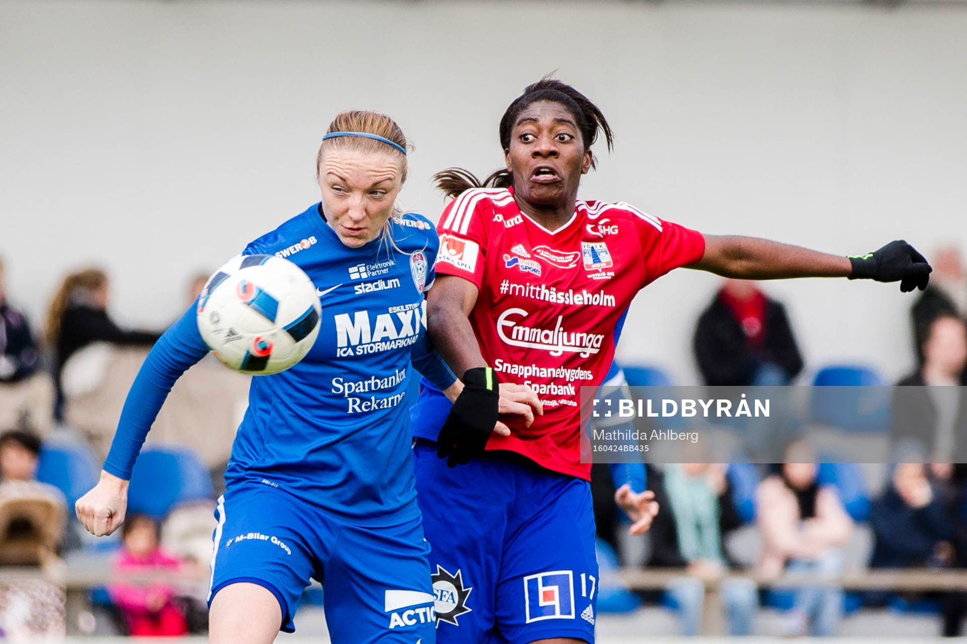 Eskilstunas Petra Larsson och Vittsjös Nkemjiks Ezurike