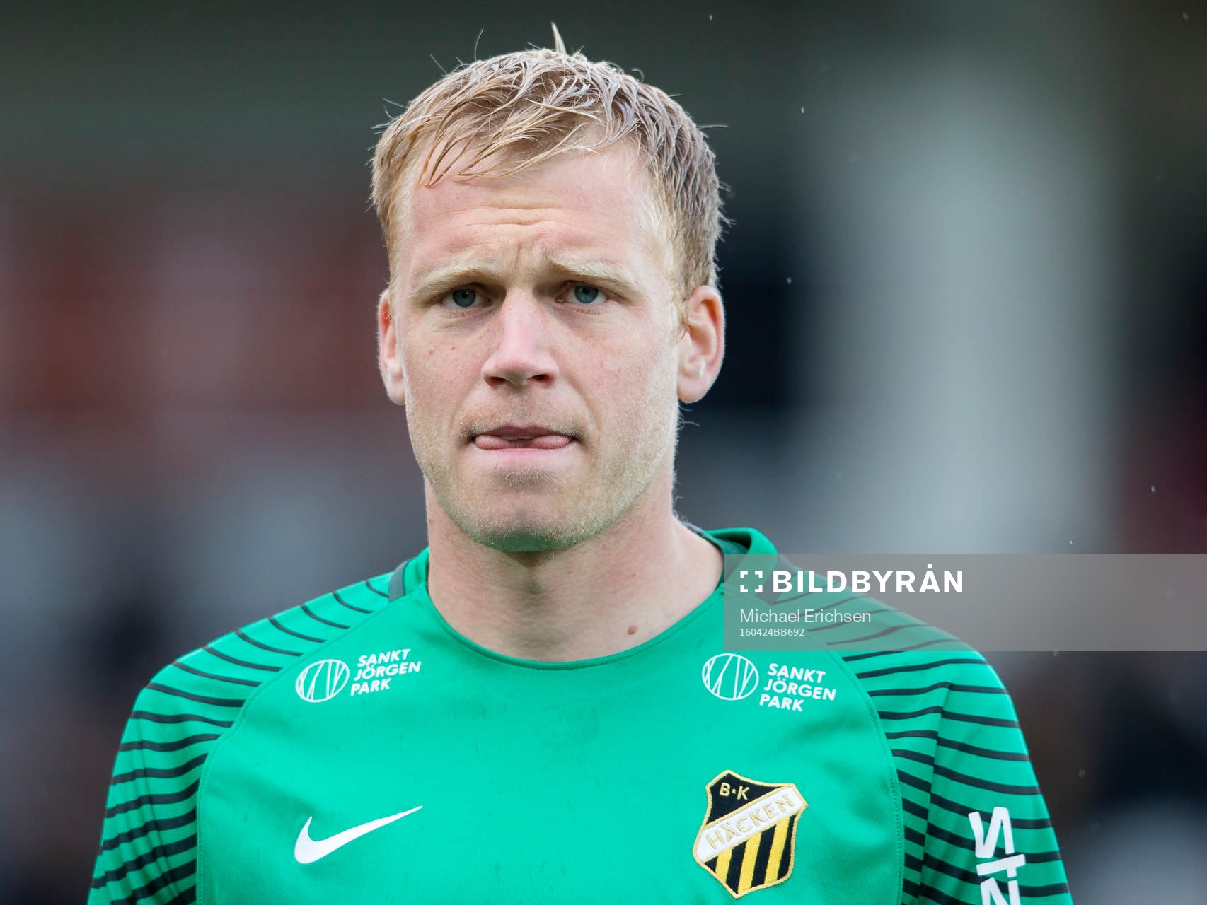 Häckens målvakt Peter Abrahamsson