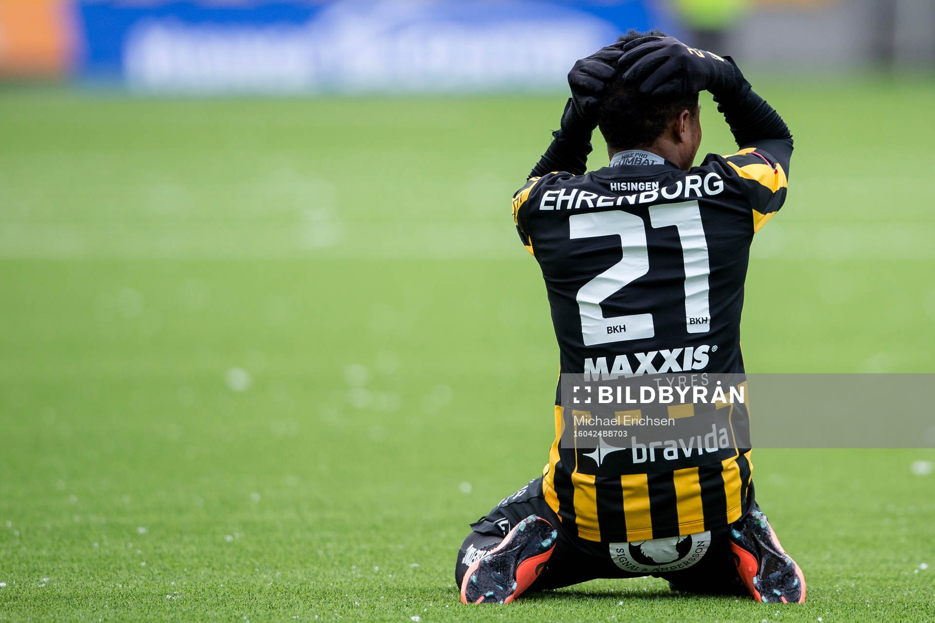 Häckens Nasiru Mohammed deppar