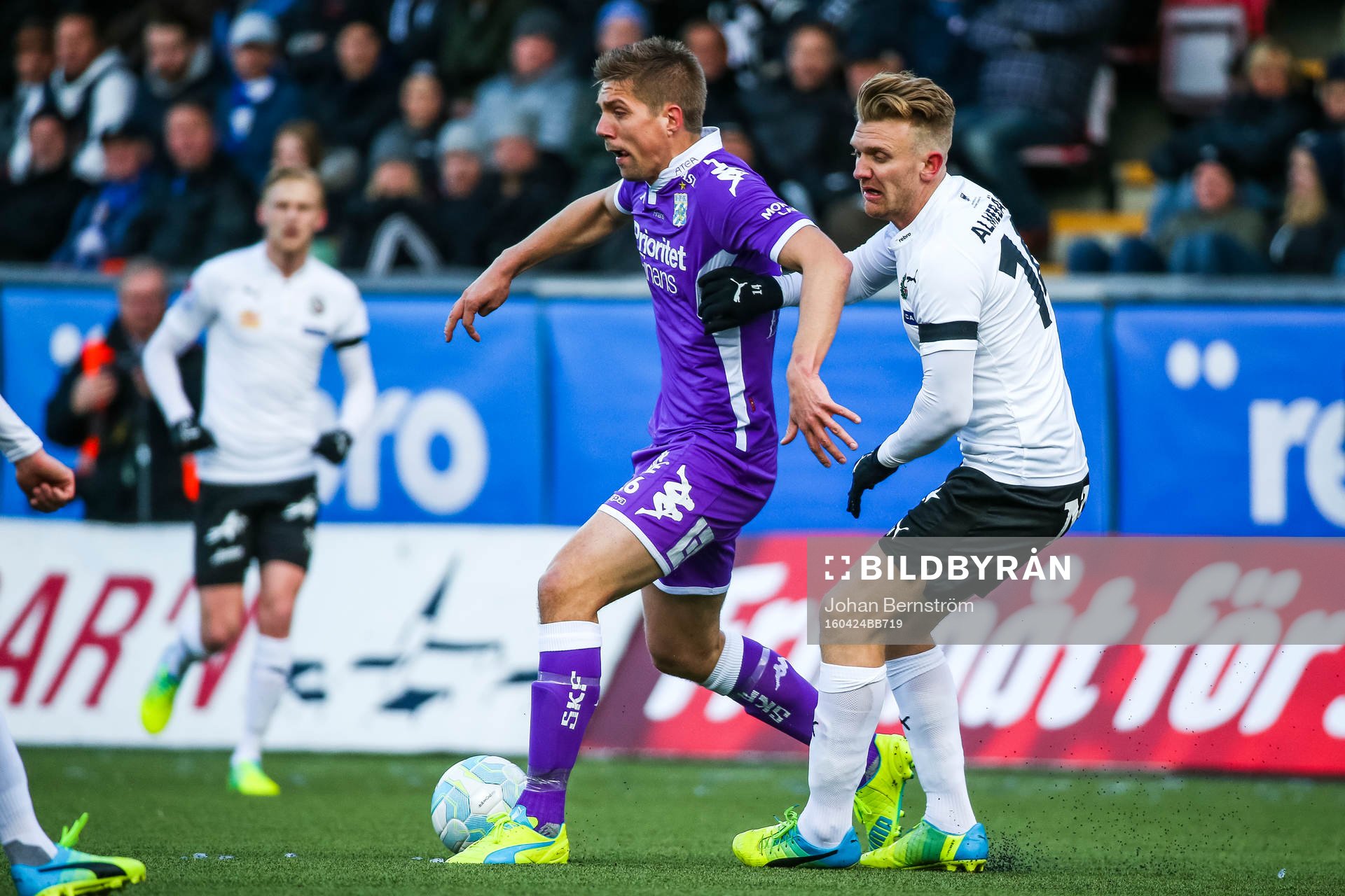 IFK Göteborgs Mikael Boman och Örebros Michael Almbäck