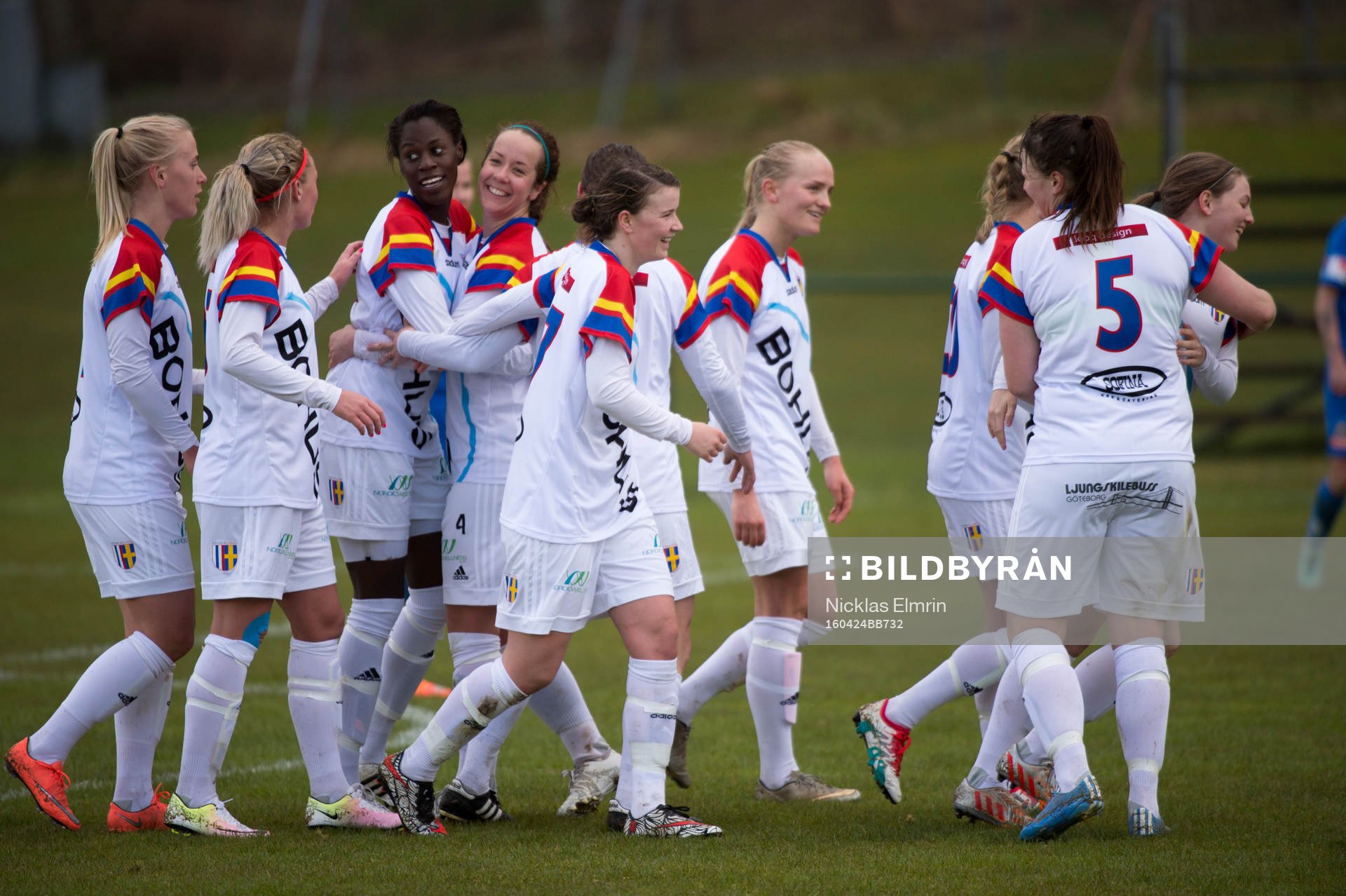 Jubel Hovås Billdals Valerie Obita har gjort 3-0