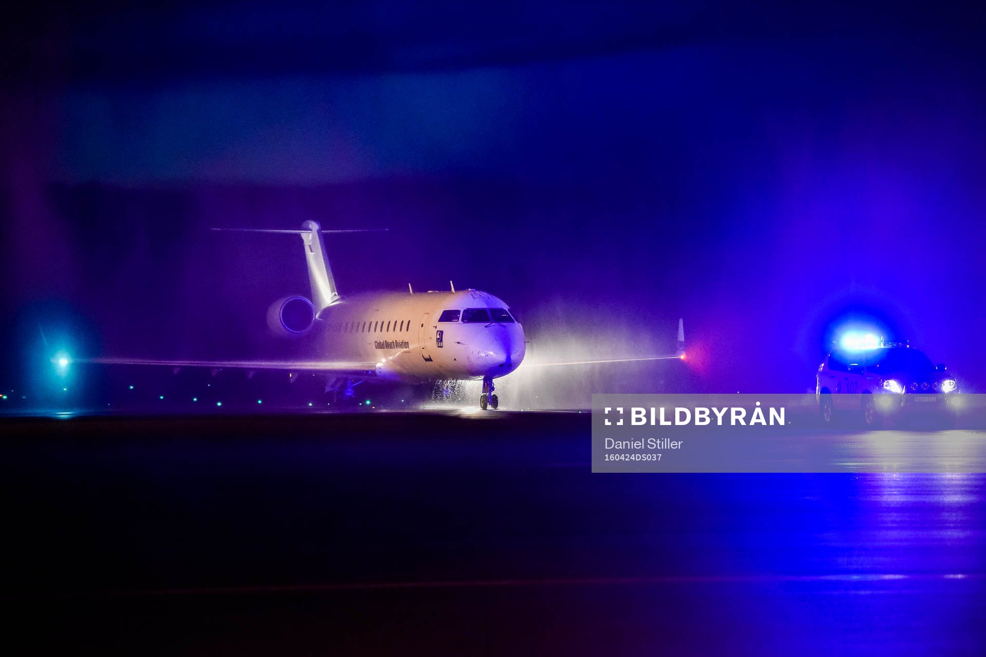 Laget anländer med flyg till Landvetter Flygplats