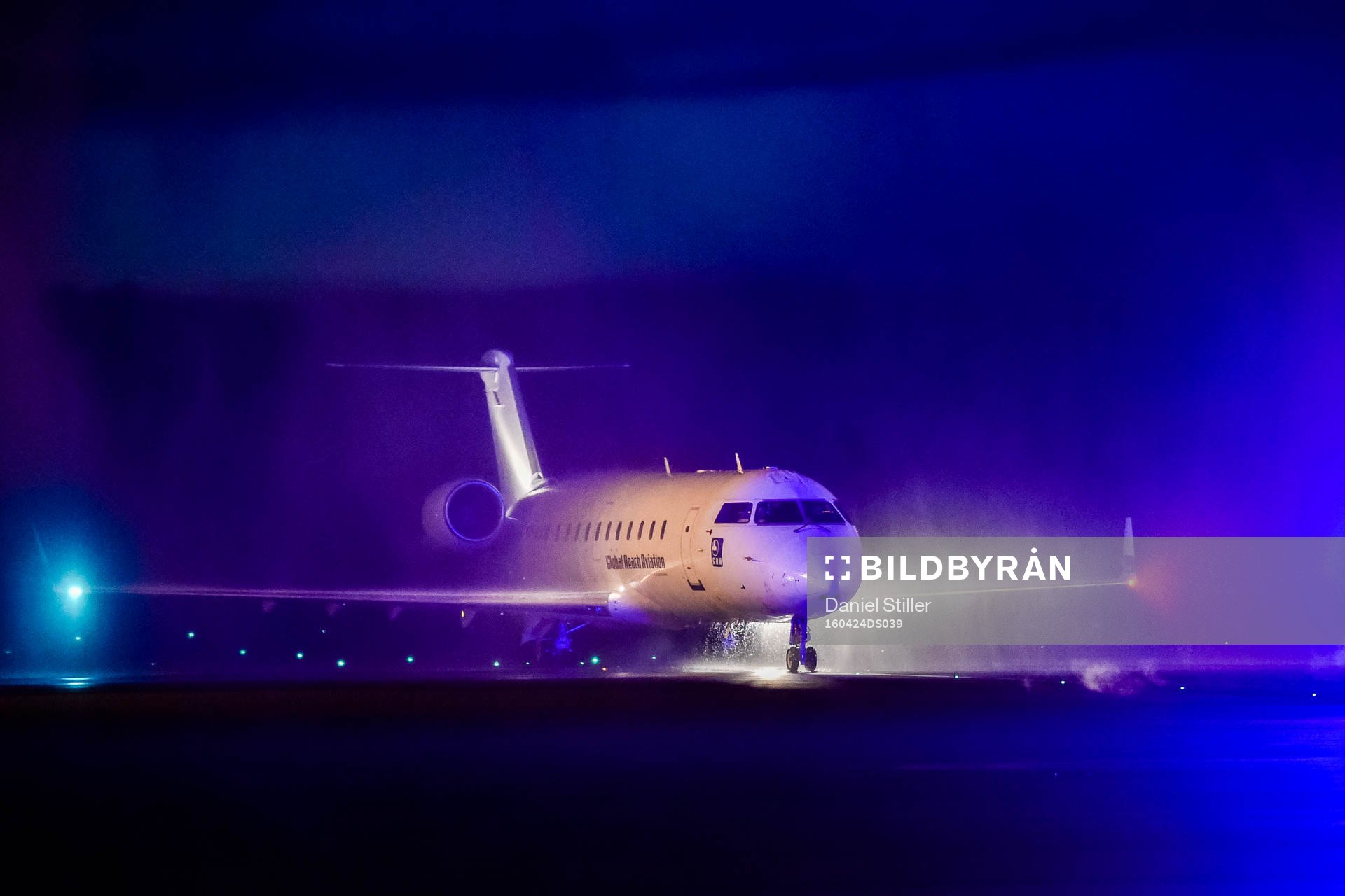 Laget anländer med flyg till Landvetter Flygplats