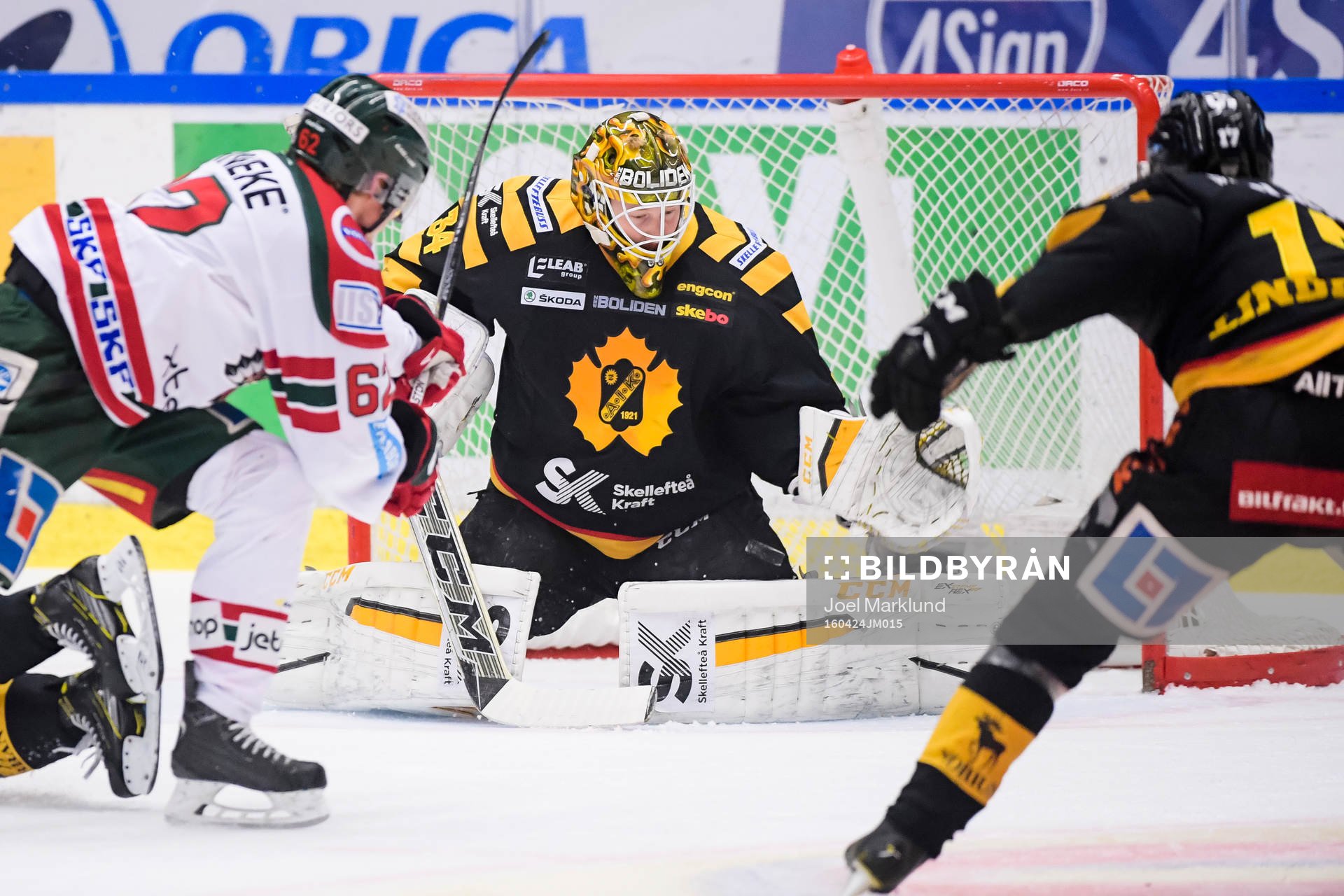Frölundas Artturi Lehkonen gör 0-3 bakom Skellefteås