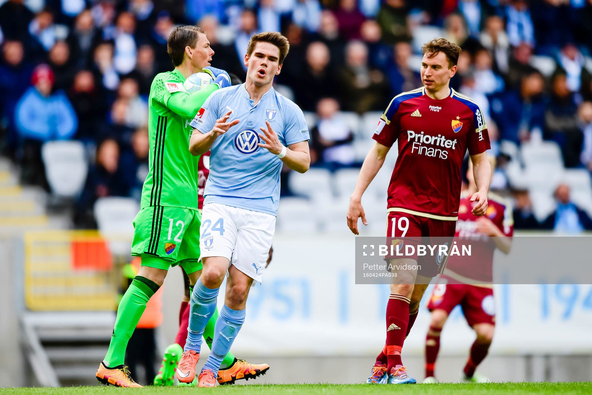 Malmö FFs Vidar Örn Kjartansson deppar