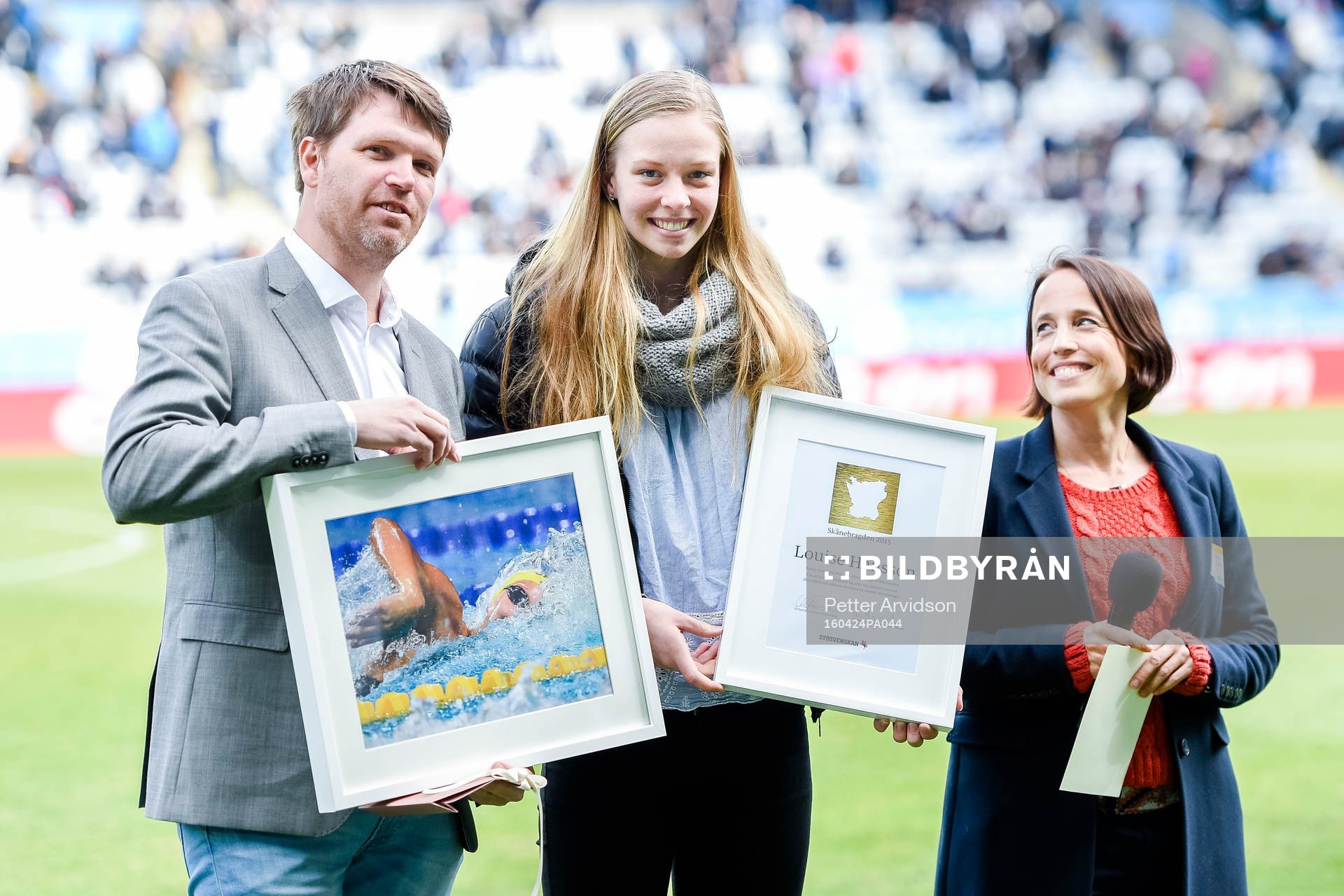 Ulf Jarevik, Sportchef och Pia Rehnquist, Chefredaktör på