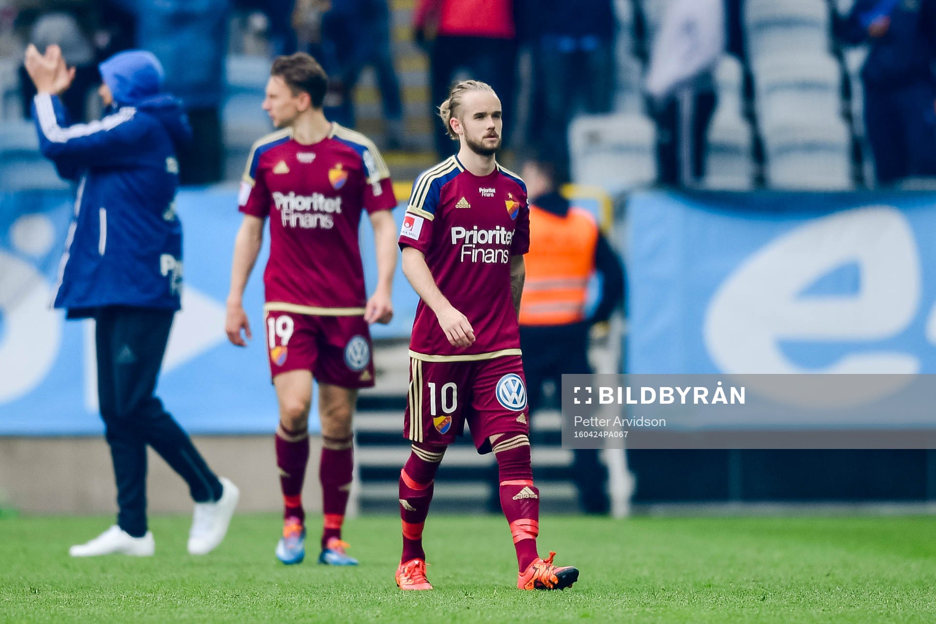 Djurgårdens Daniel Berntsen deppar