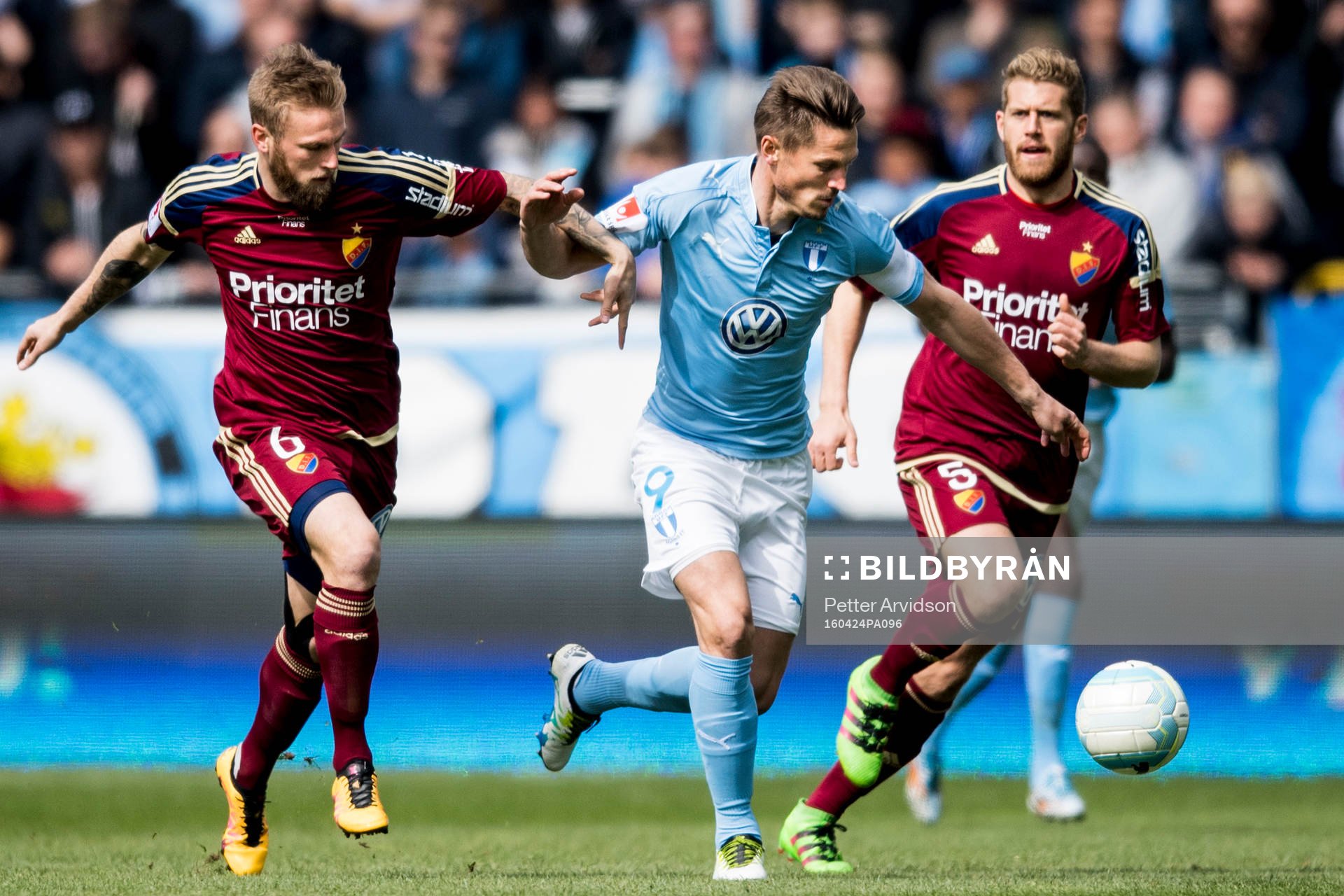 Djurgårdens Alexander Faltsetas och Stefan Karlsson
