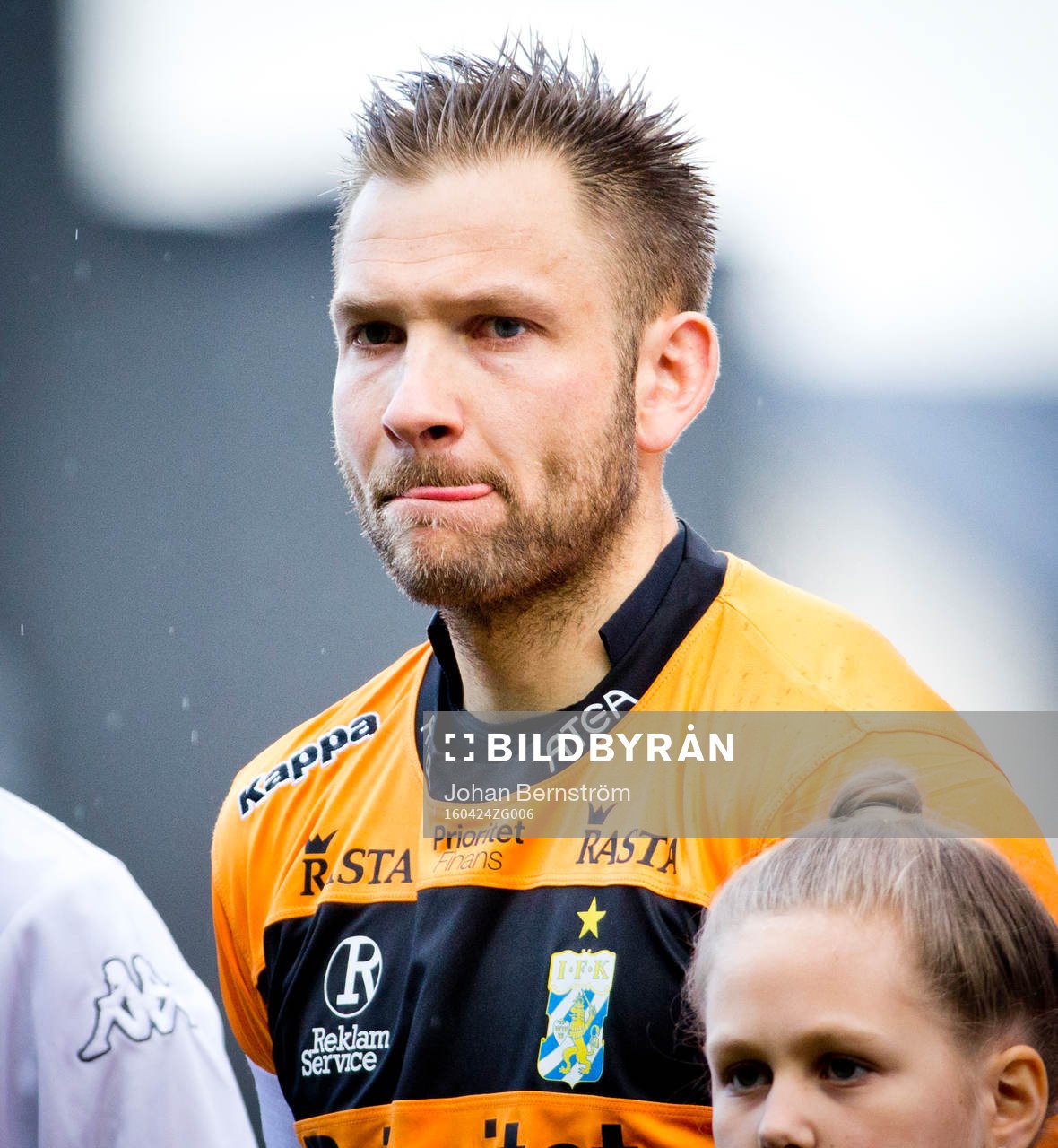 IFK Göteborgs målvakt John Alvbåge deppar