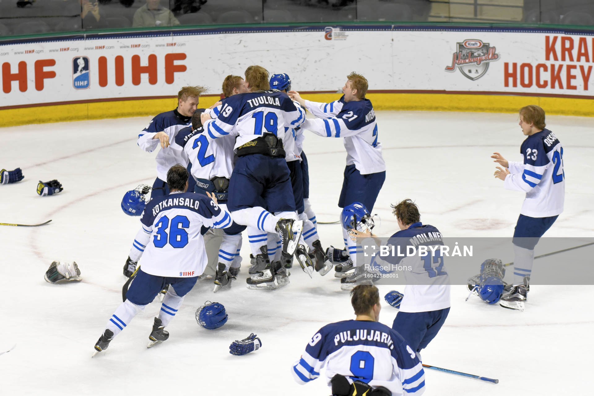 Finland jublar