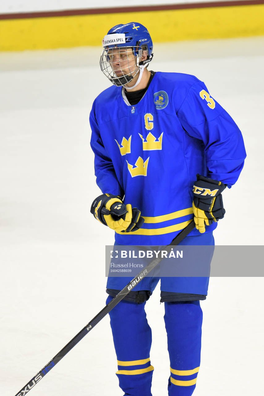 Sveriges lagkapten Jacob Cederholm