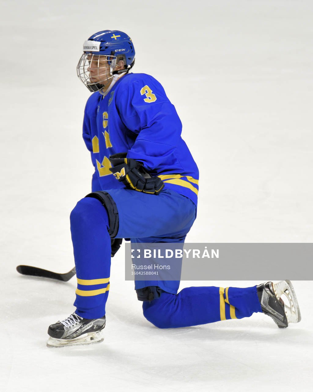 Sveriges lagkapten Jacob Cederholm
